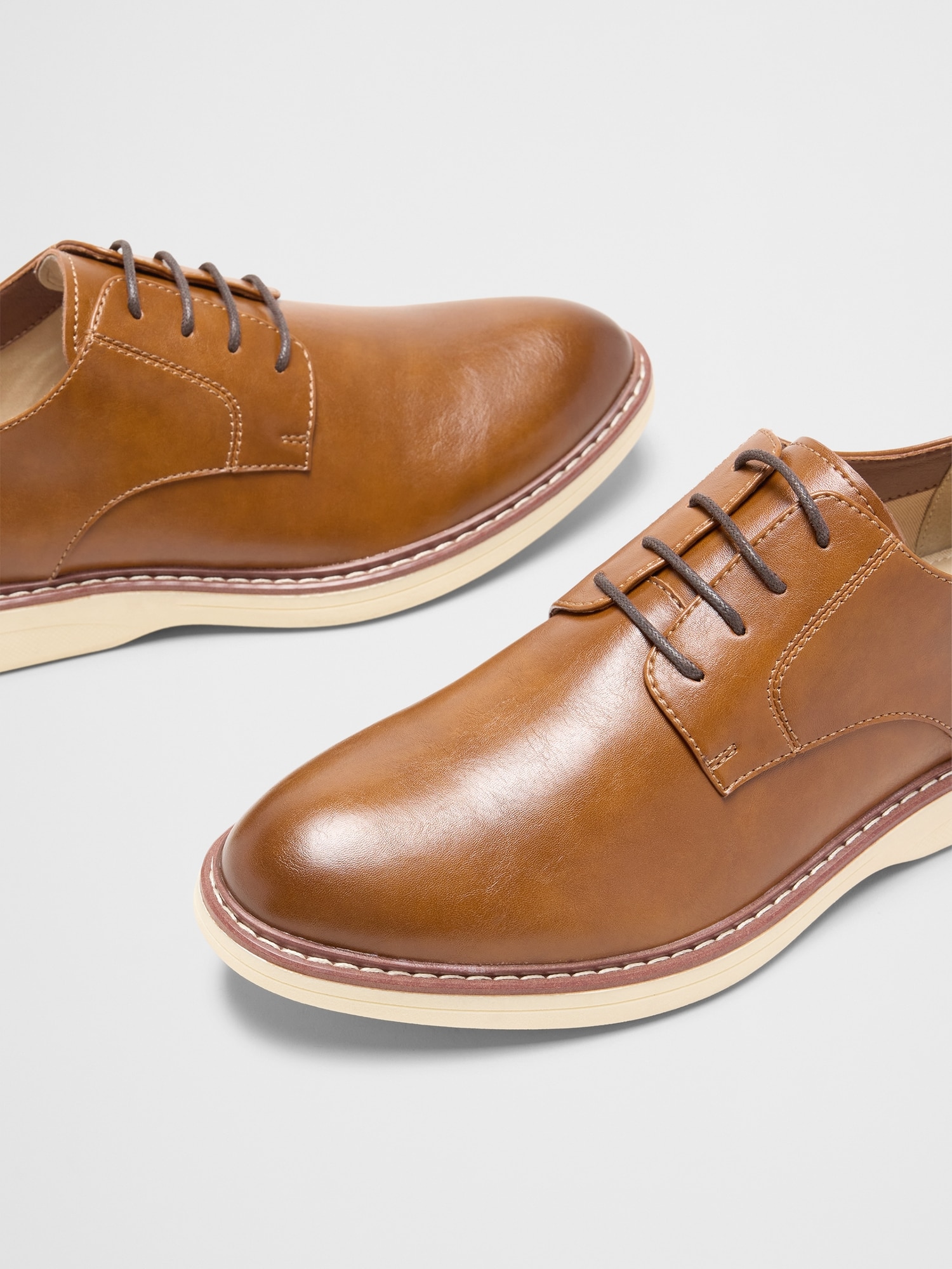Vegan Leather Casual Oxford