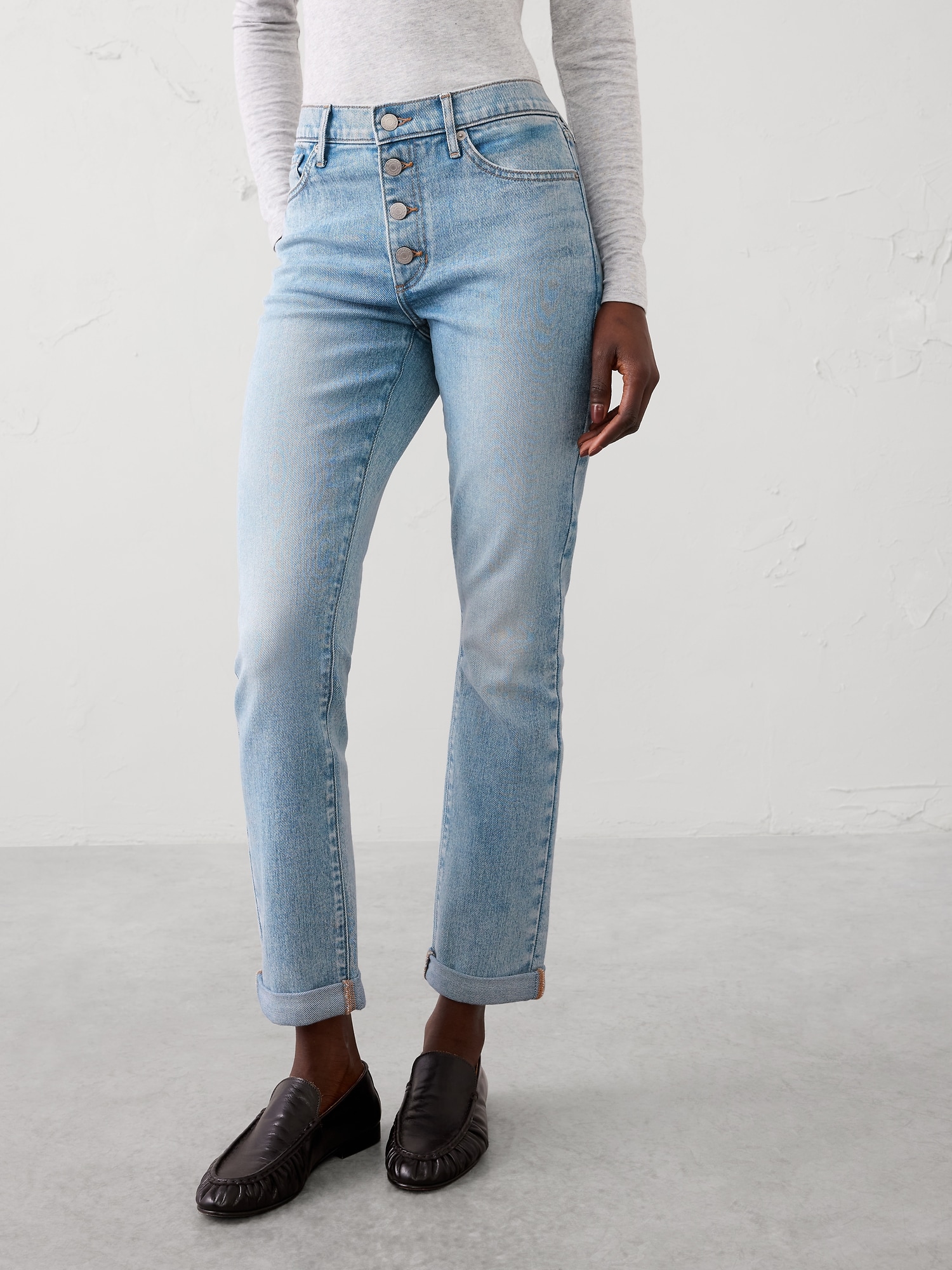 Image number 6 showing, Girlfriend Mid-Rise Jean