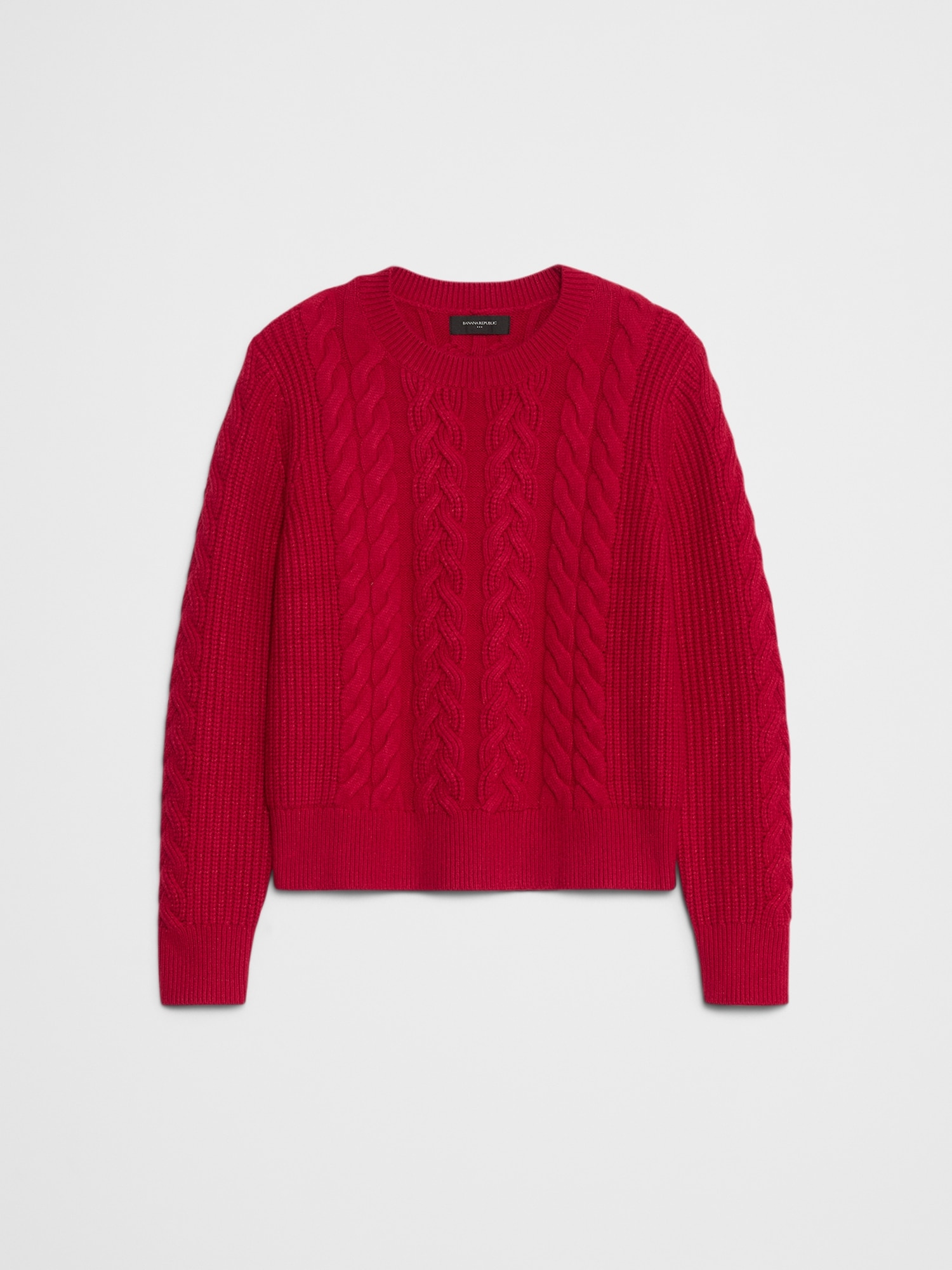 Image number 7 showing, Cable Pullover Sweater