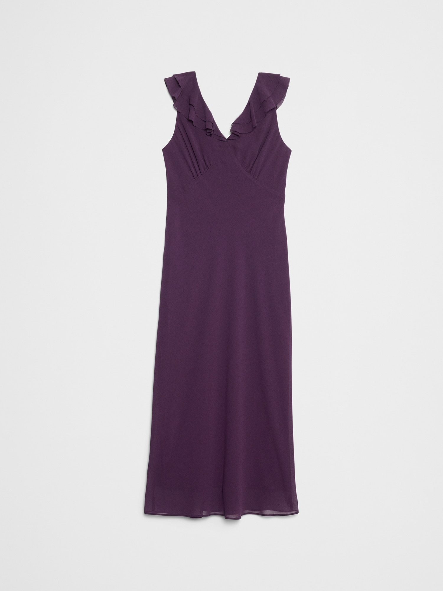 Image number 4 showing, Bias Ruffle Maxi Dress