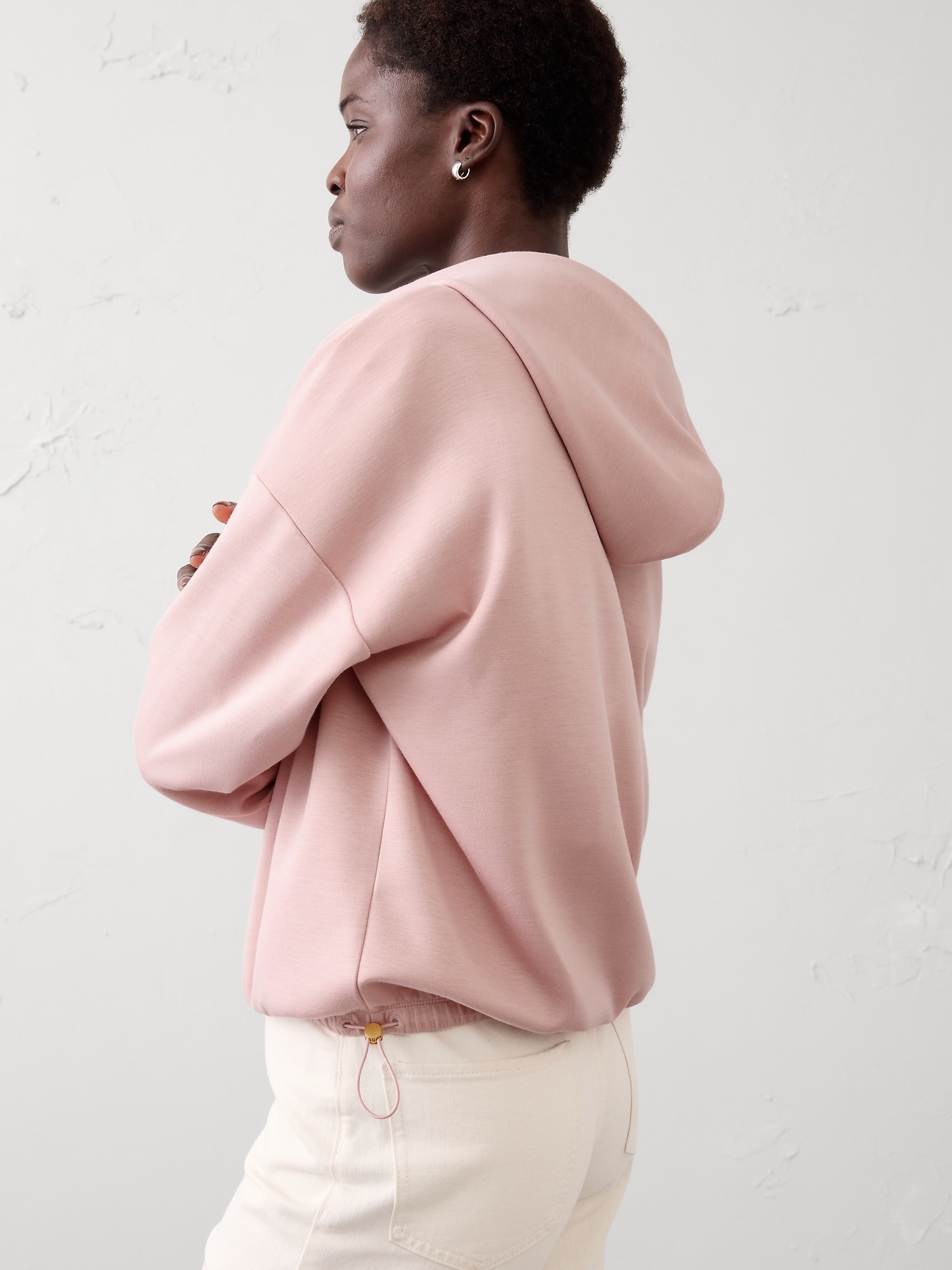 Image number 3 showing, Knit Hoodie Sweatshirt