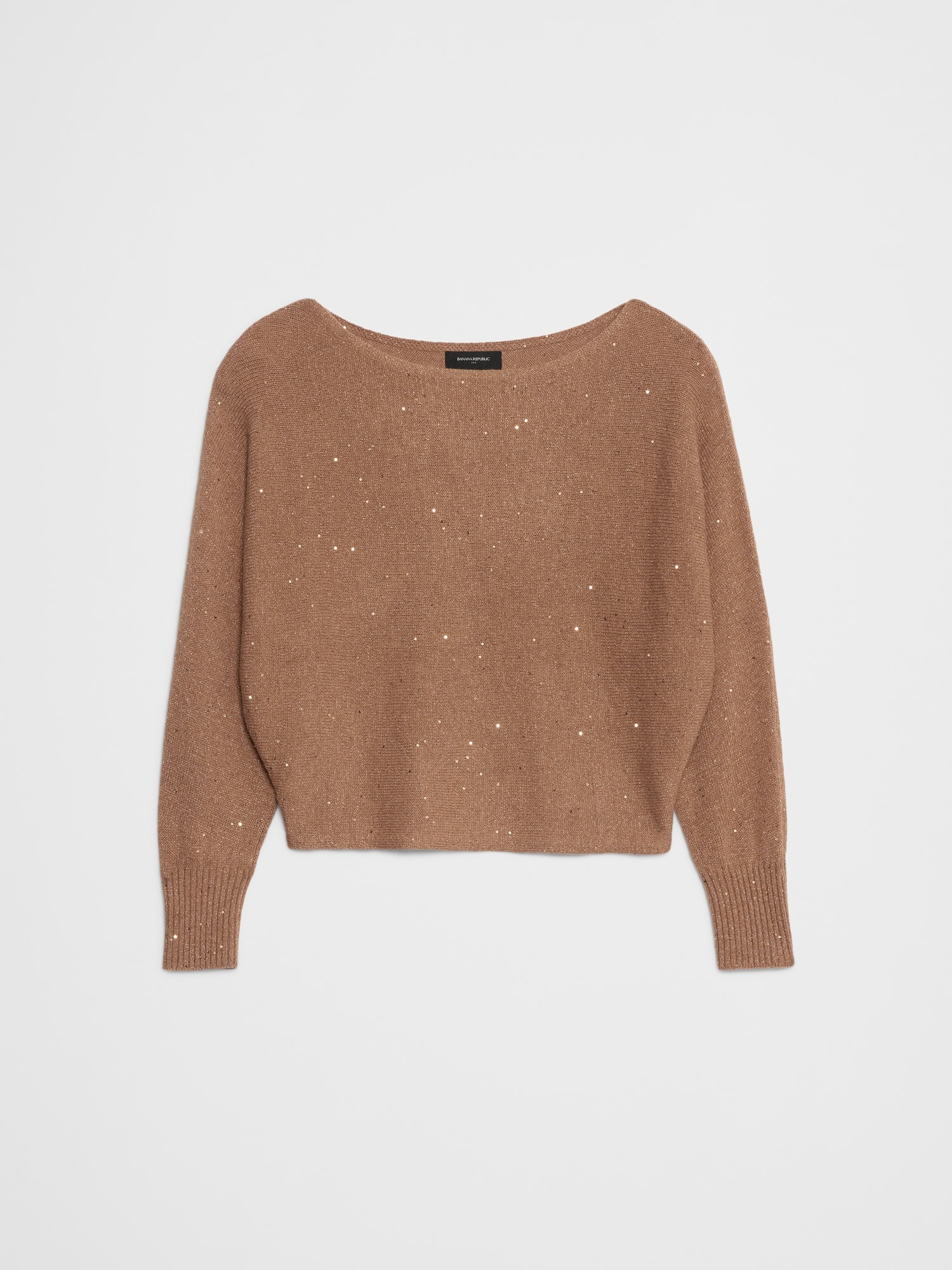 Image number 4 showing, Sequin Boatneck Pullover Sweater
