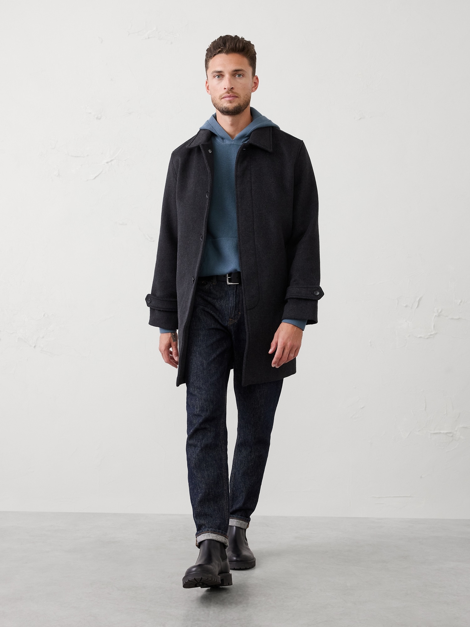 Image number 3 showing, Textured Sweater Hoodie