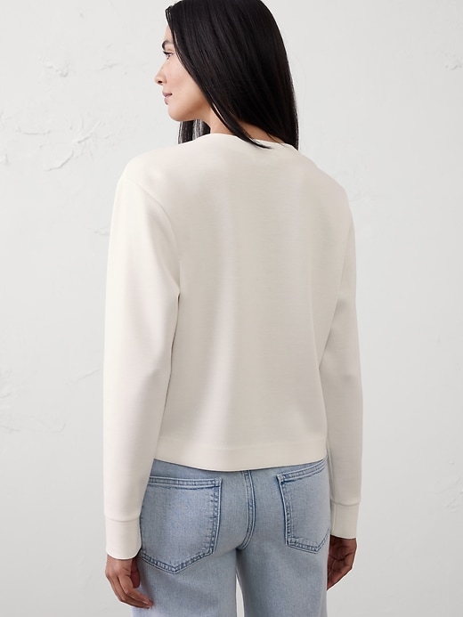 Knit Button-Shoulder Top | Banana Republic Factory