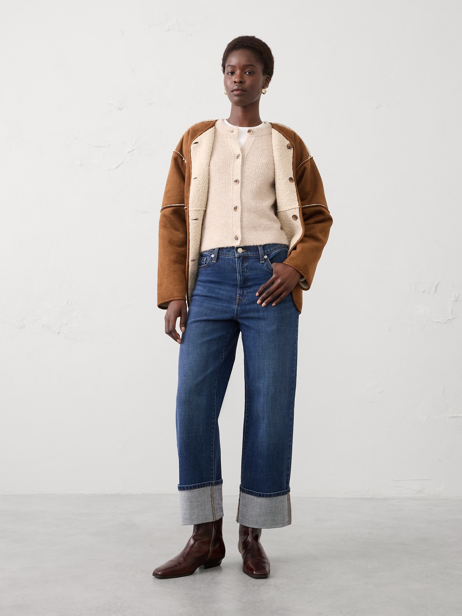 Image number 6 showing, Brushed Cardigan Sweater