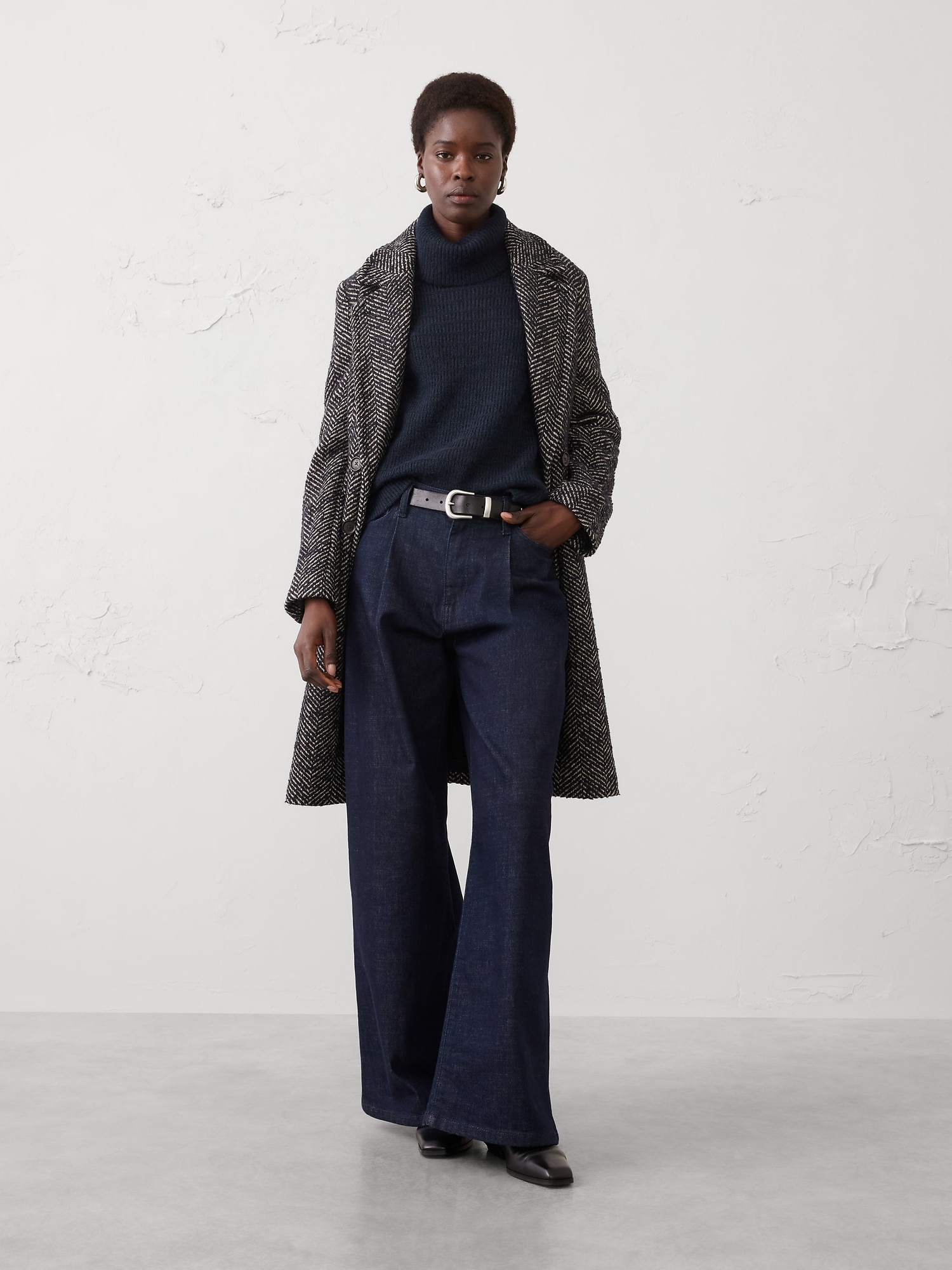 Image number 6 showing, Brushed Turtleneck Sweater