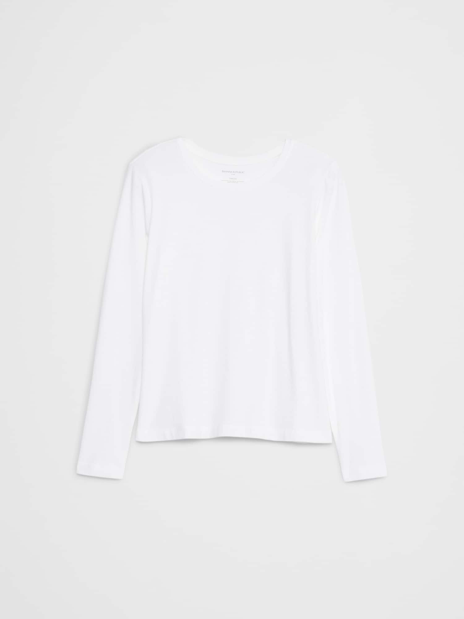 Image number 4 showing, Timeless Long-Sleeve Crew-Neck T-Shirt