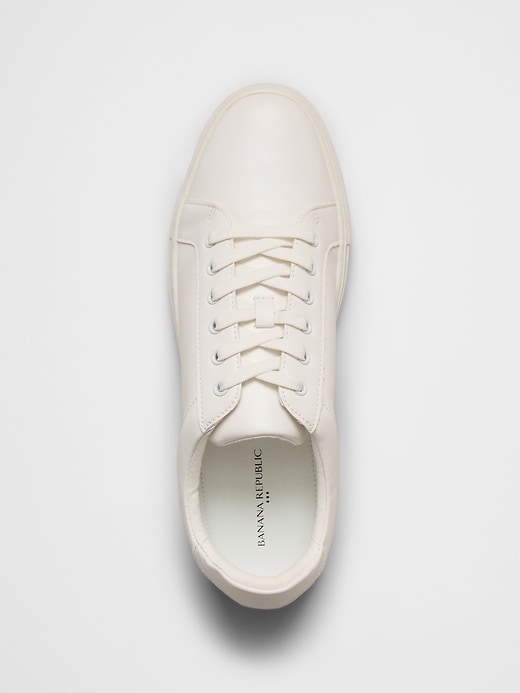 【こうすけ】 BANANA REPUBLIC Vegan Leather Sneakers | Banana Republic Factory
