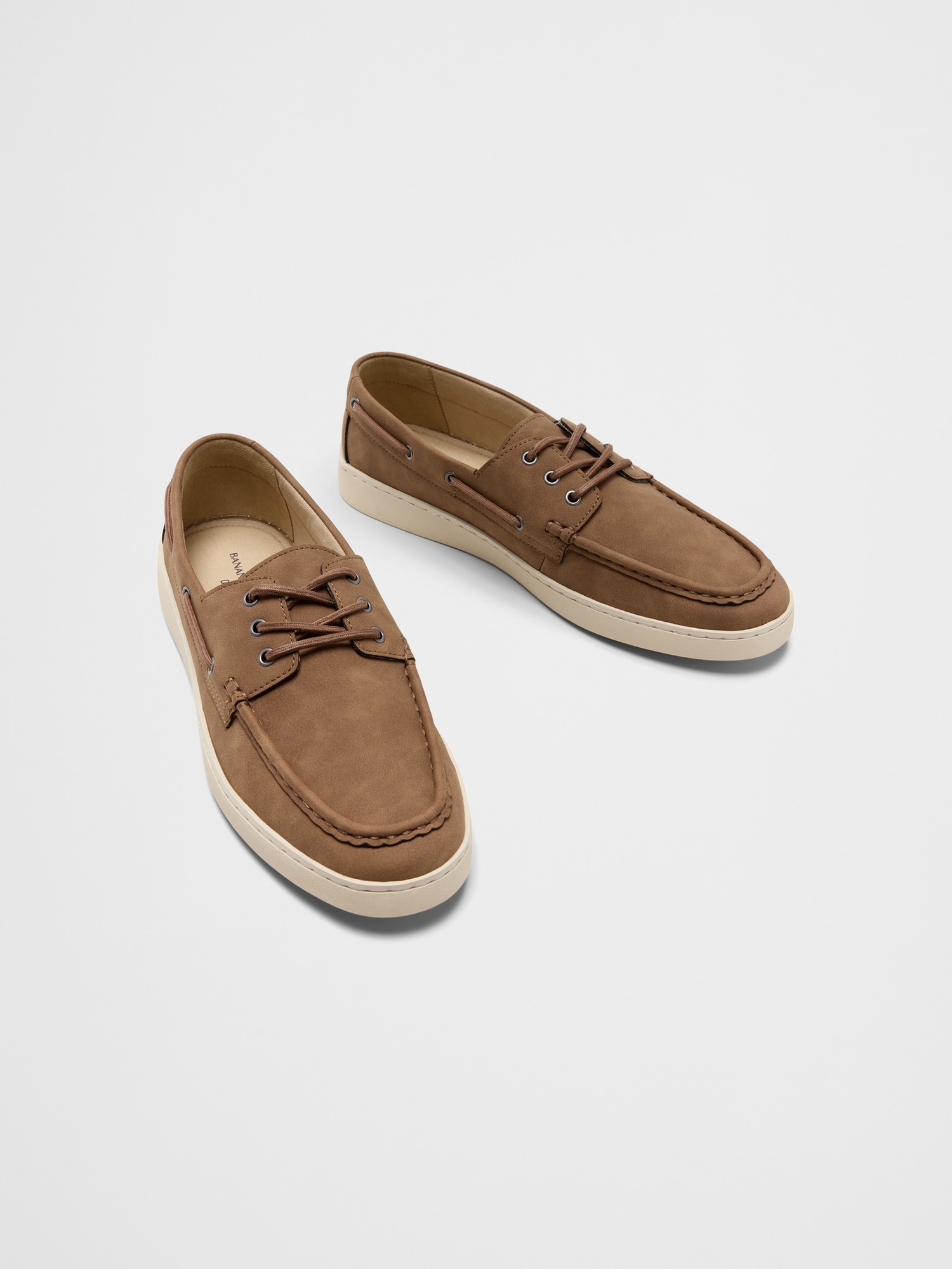 Image number 2 showing, Vegan Suede Boat Shoe