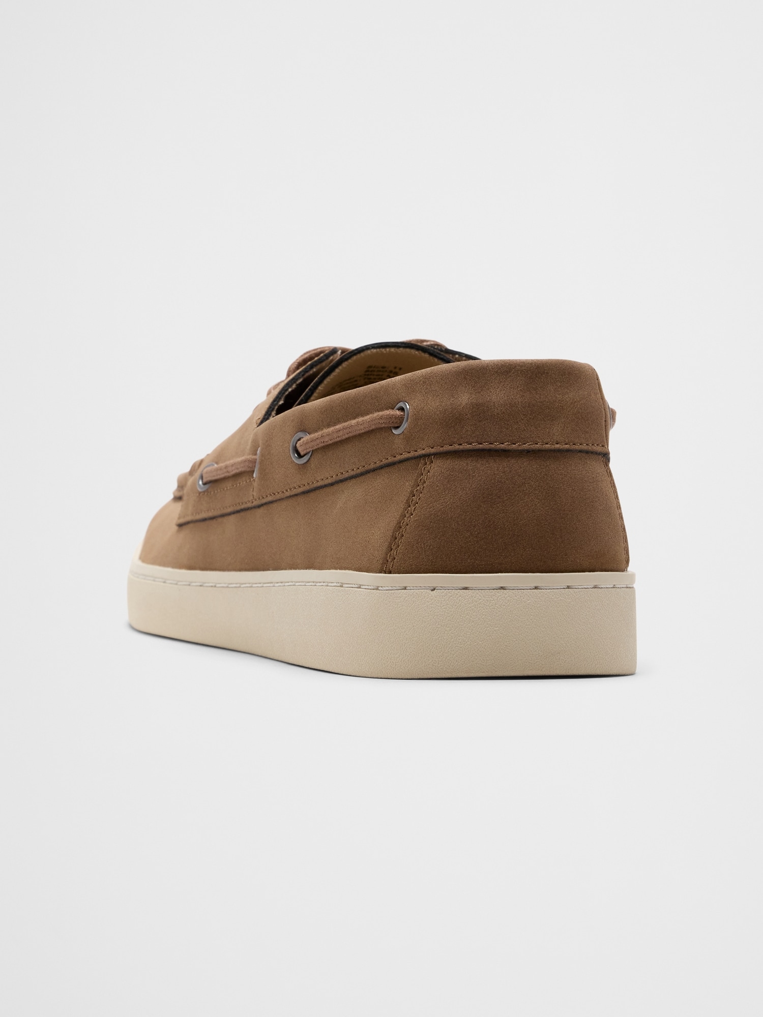 Image number 3 showing, Vegan Suede Boat Shoe