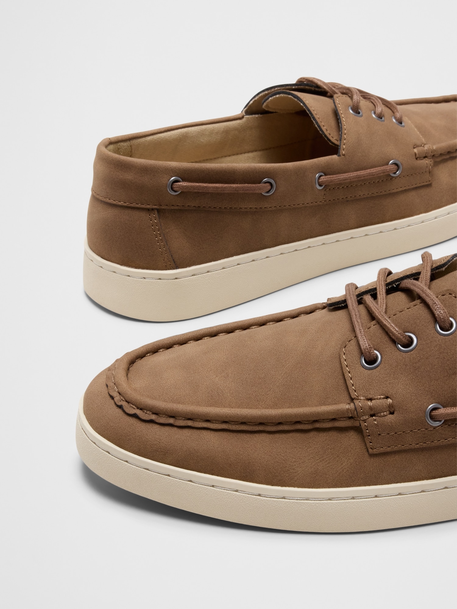 Image number 5 showing, Vegan Suede Boat Shoe