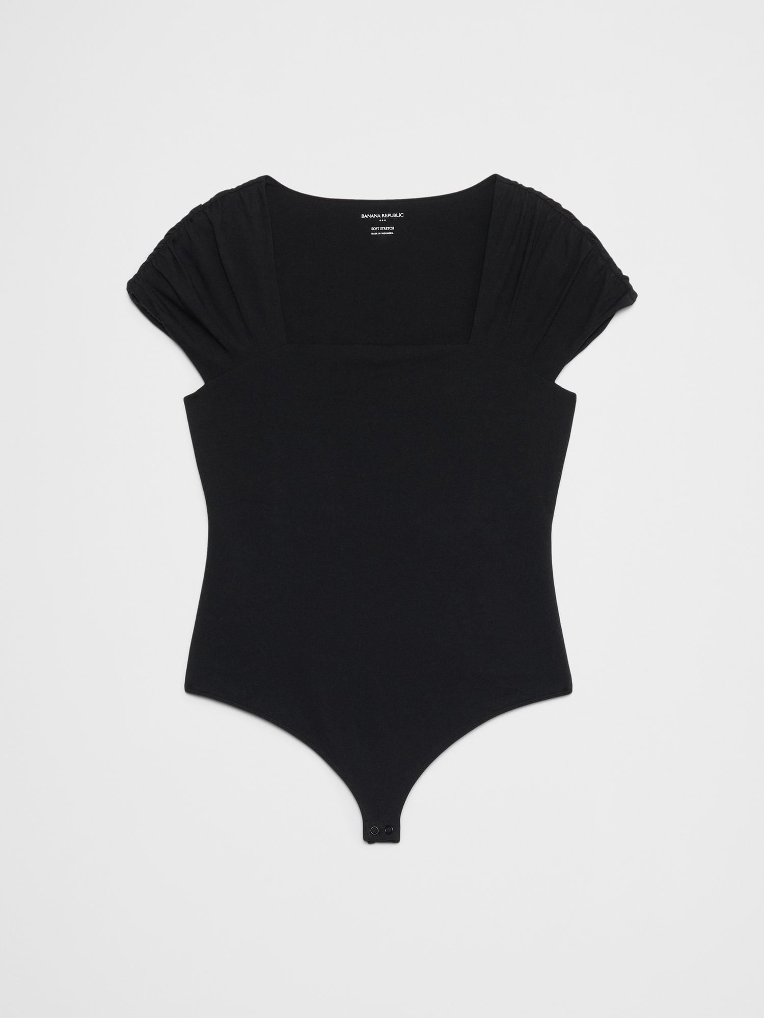 Image number 4 showing, New Soft Stretch Square-Neck Bodysuit