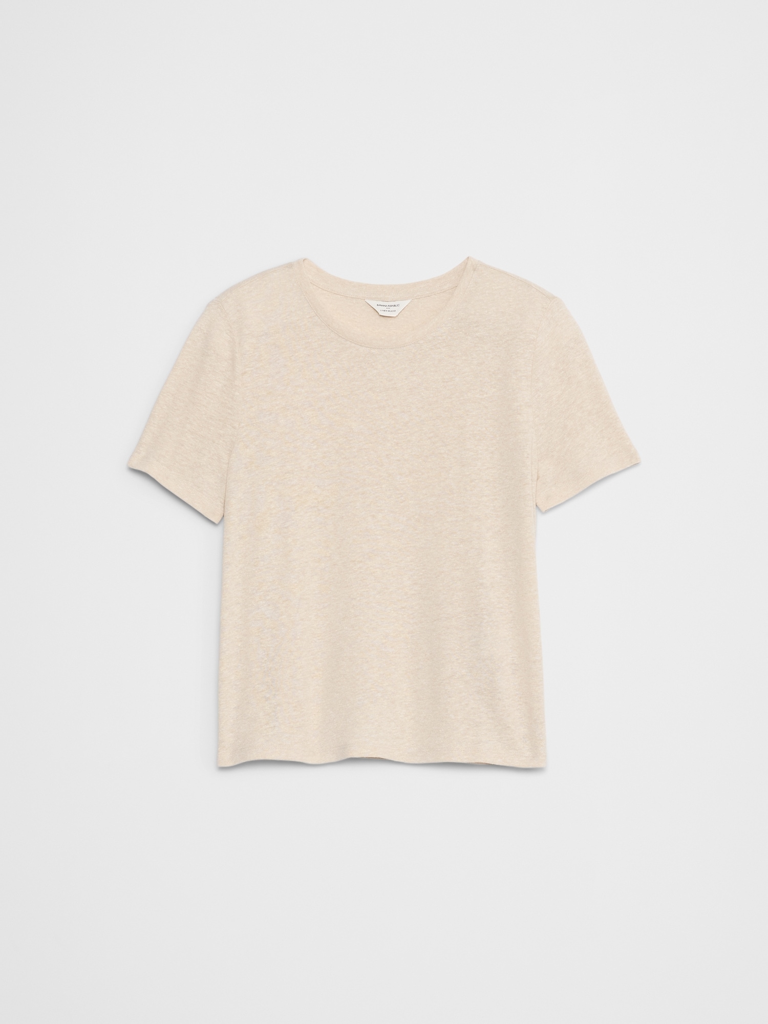 Image number 4 showing, Linen-Blend T-Shirt
