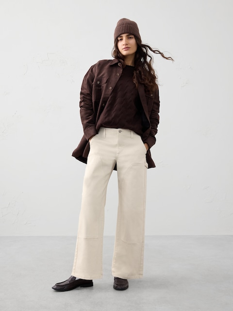 Straight Mid-Rise Carpenter Jean