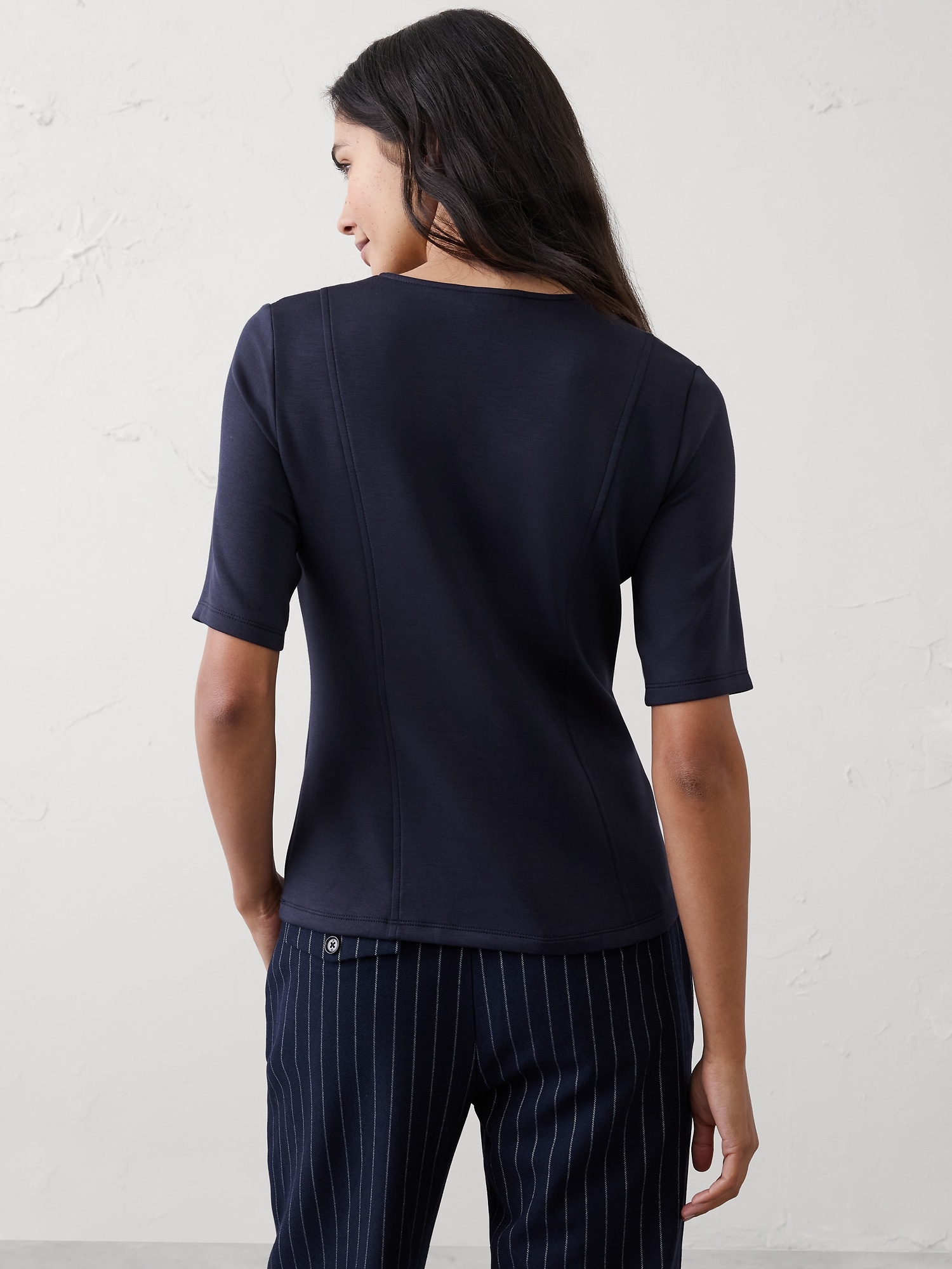 Image number 2 showing, Soft Touch Fitted Top