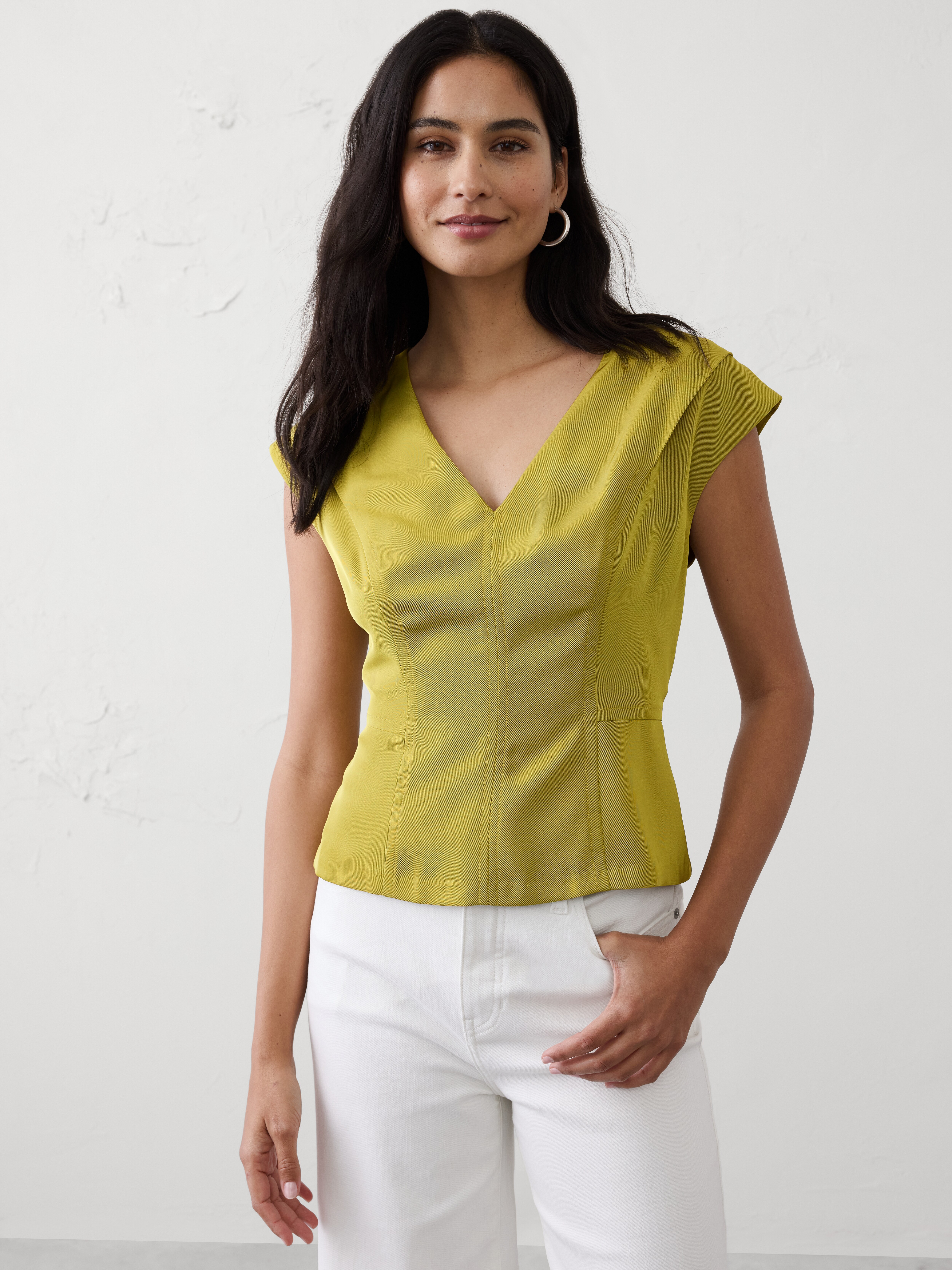 Seamed Hourglass Top