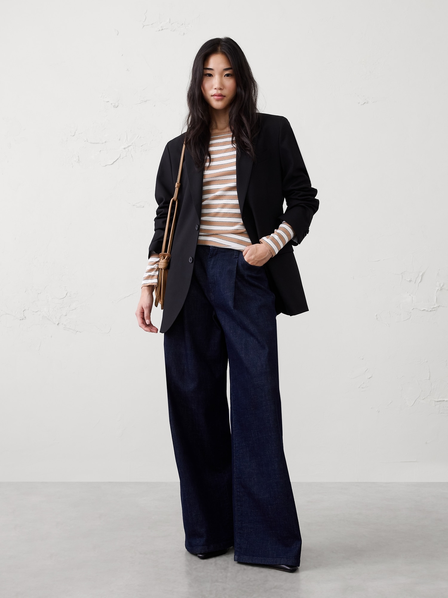 Image number 3 showing, Ribbed Boatneck Top