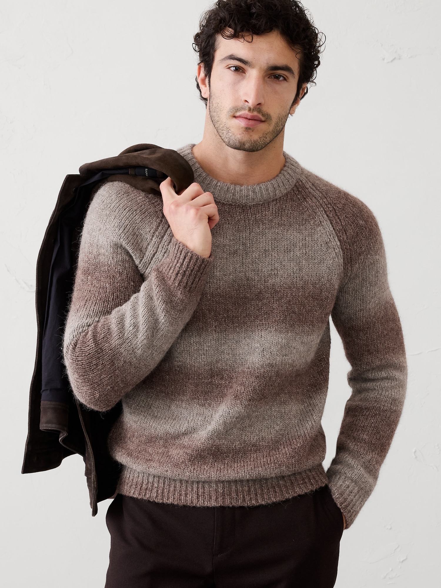 Fuzzy Ombre Sweater
