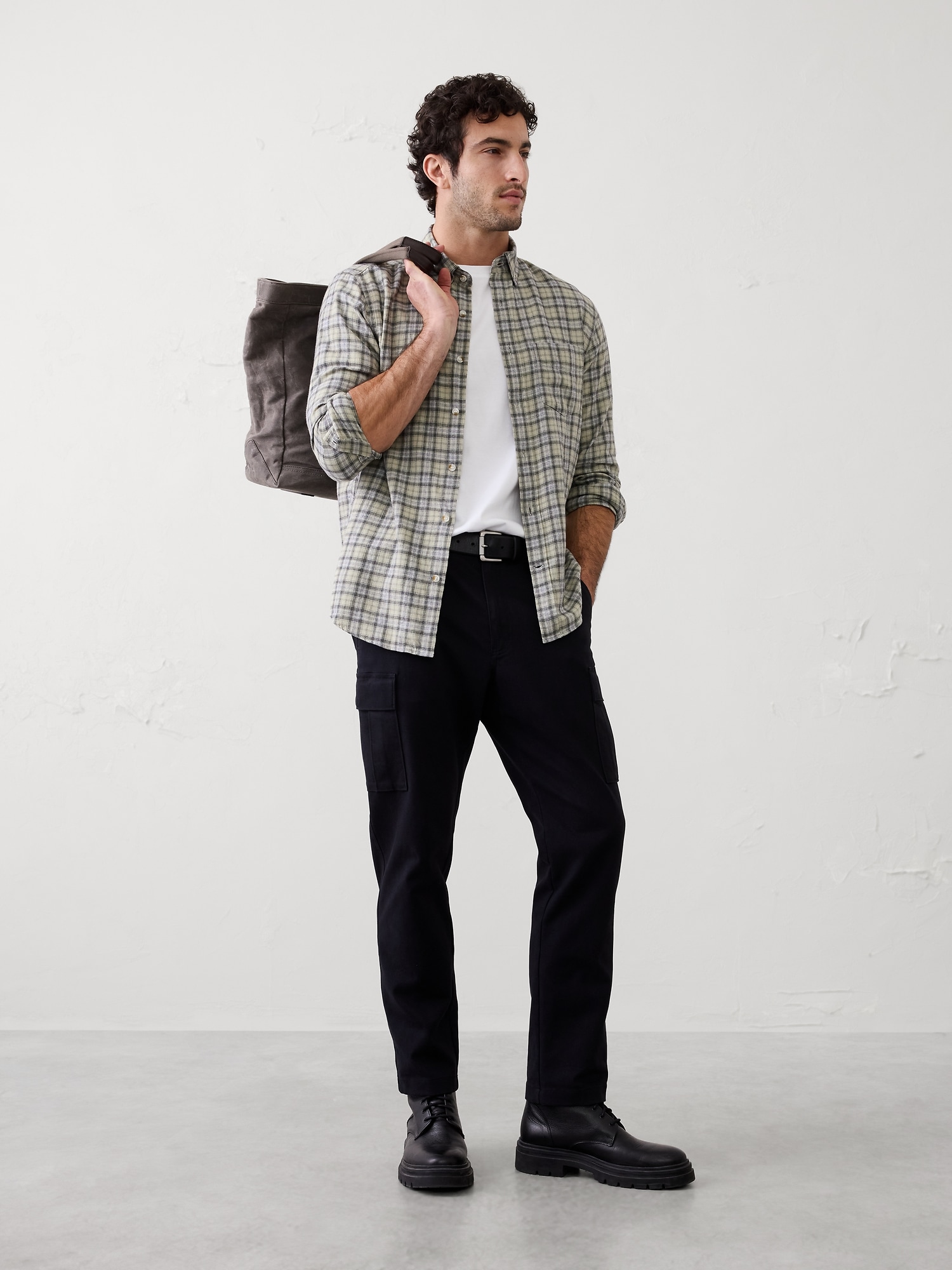 Standard-Fit Textured Shirt