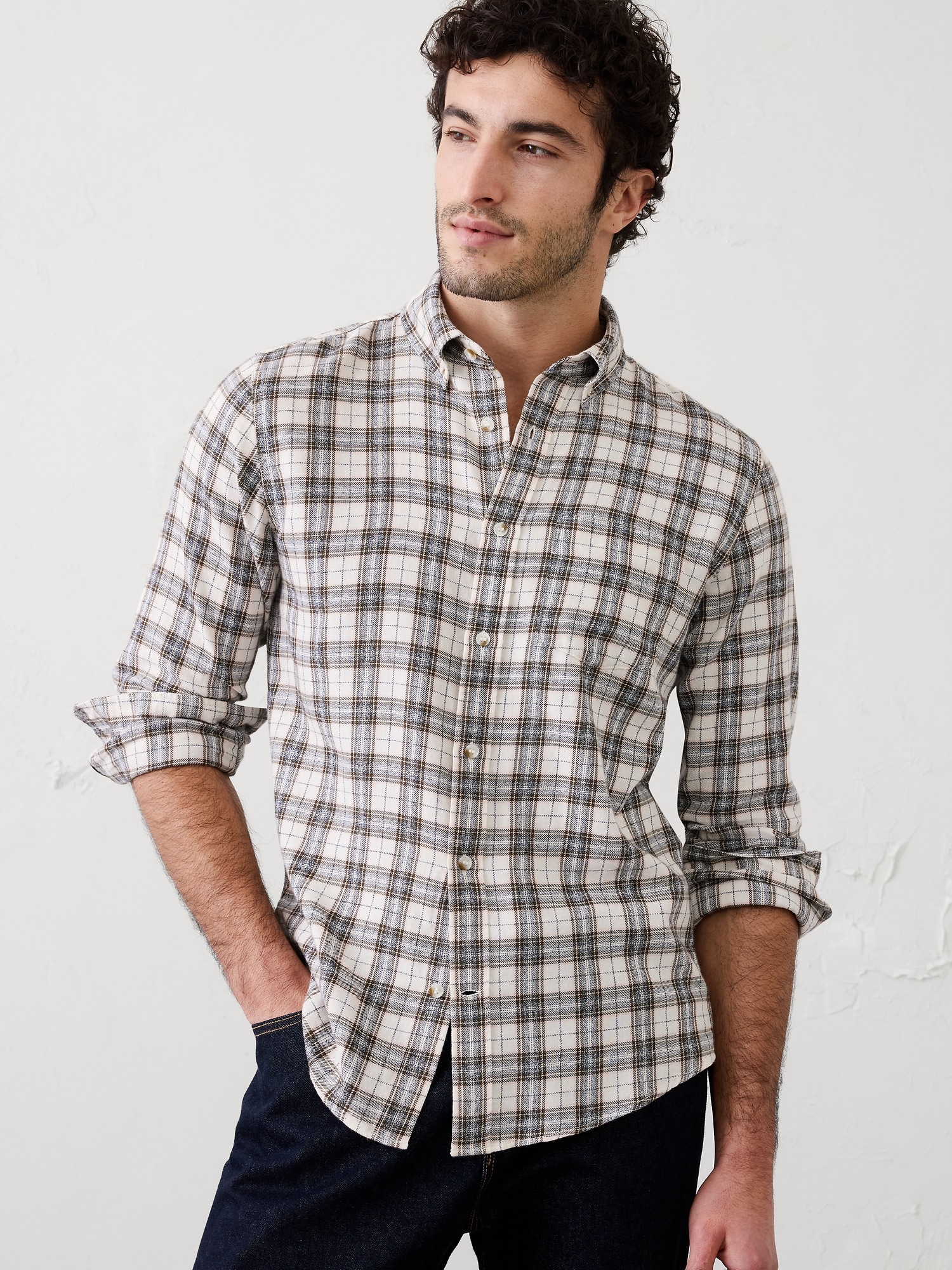 Standard-Fit Textured Shirt