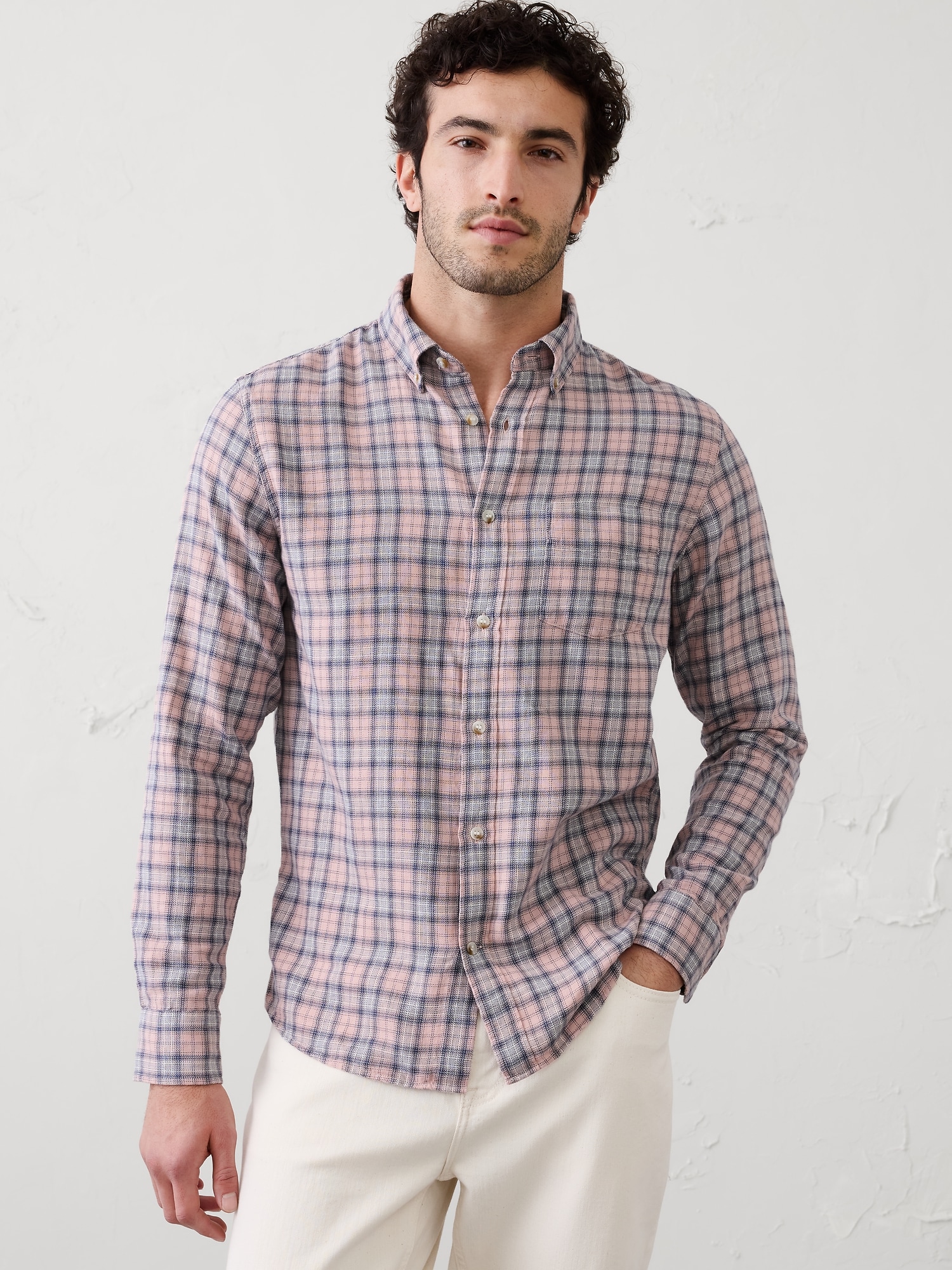 Standard-Fit Textured Shirt