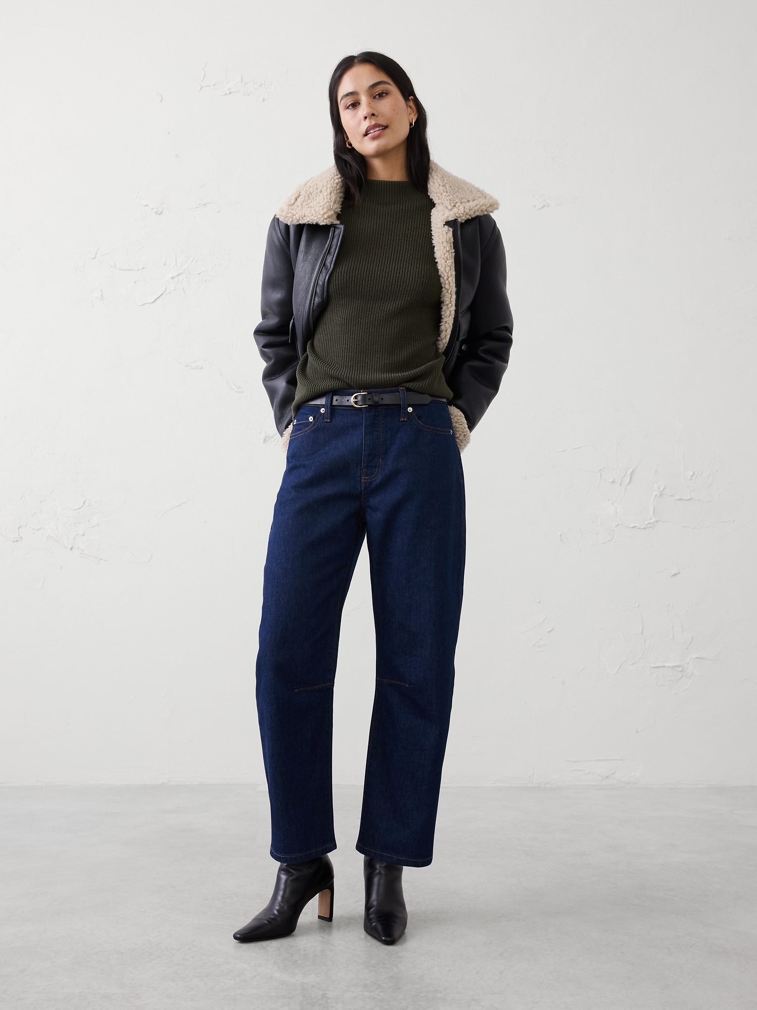 Image number 6 showing, Pointelle Ribbed Pullover Sweater