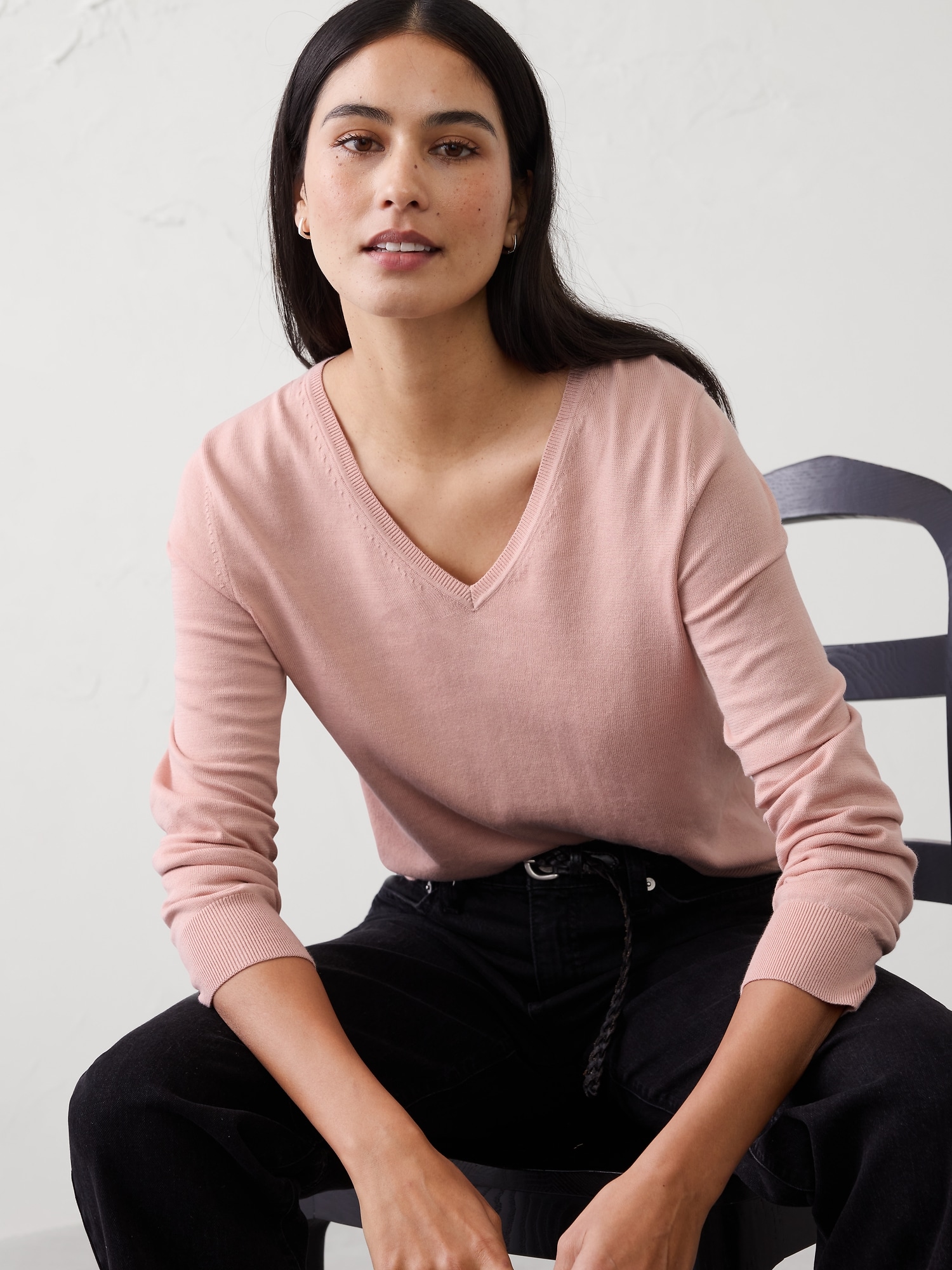 Image number 3 showing, Forever V-Neck Sweater