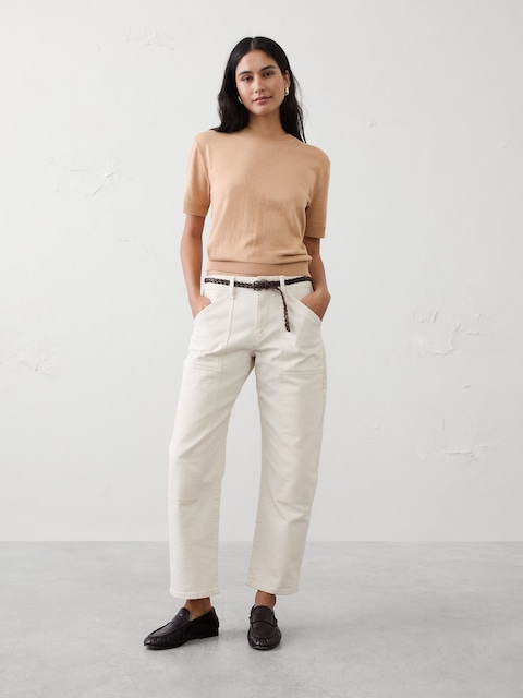 Forever Short-Sleeve Sweater