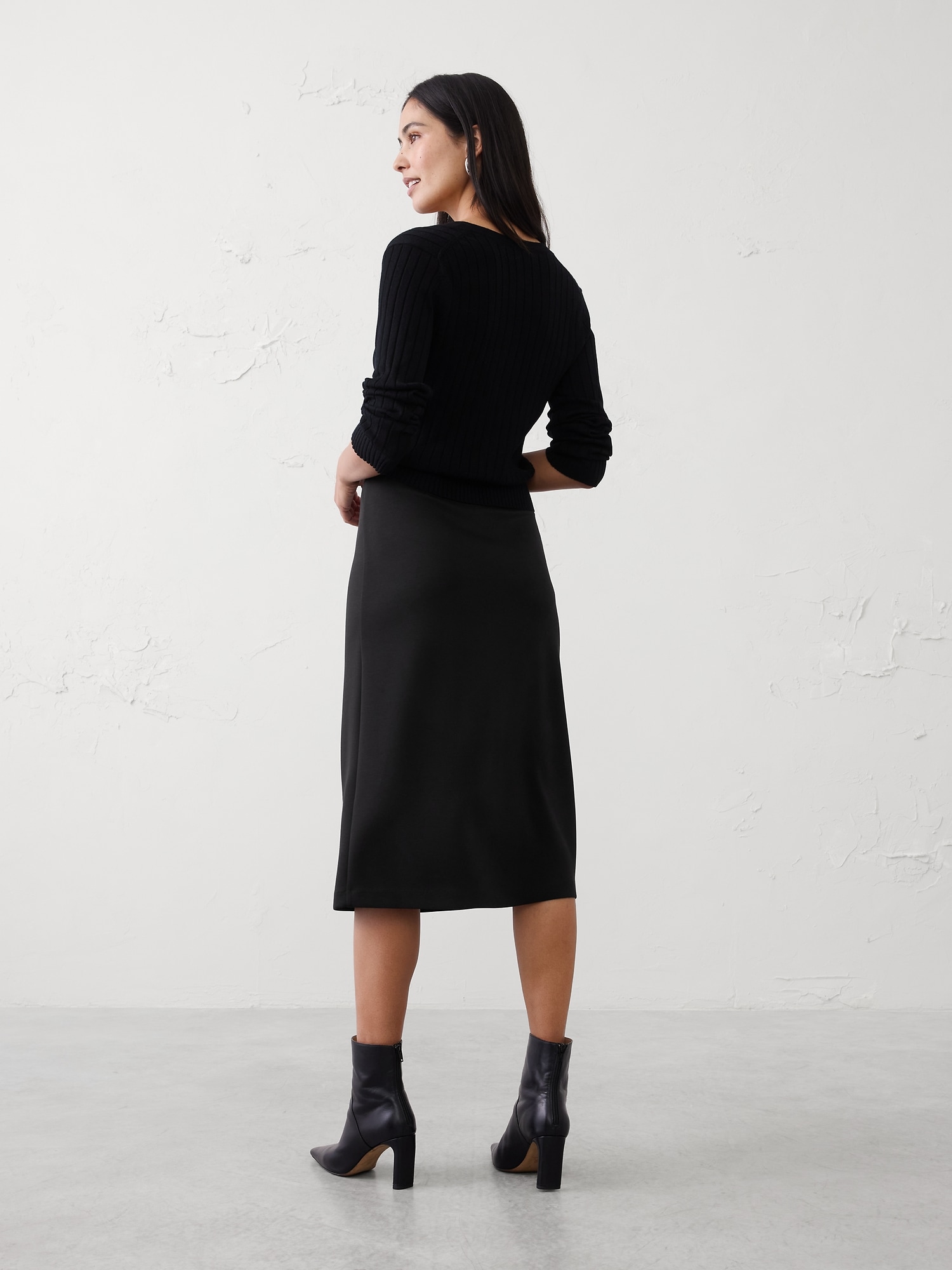 Image number 2 showing, Soft Touch Midi Skirt