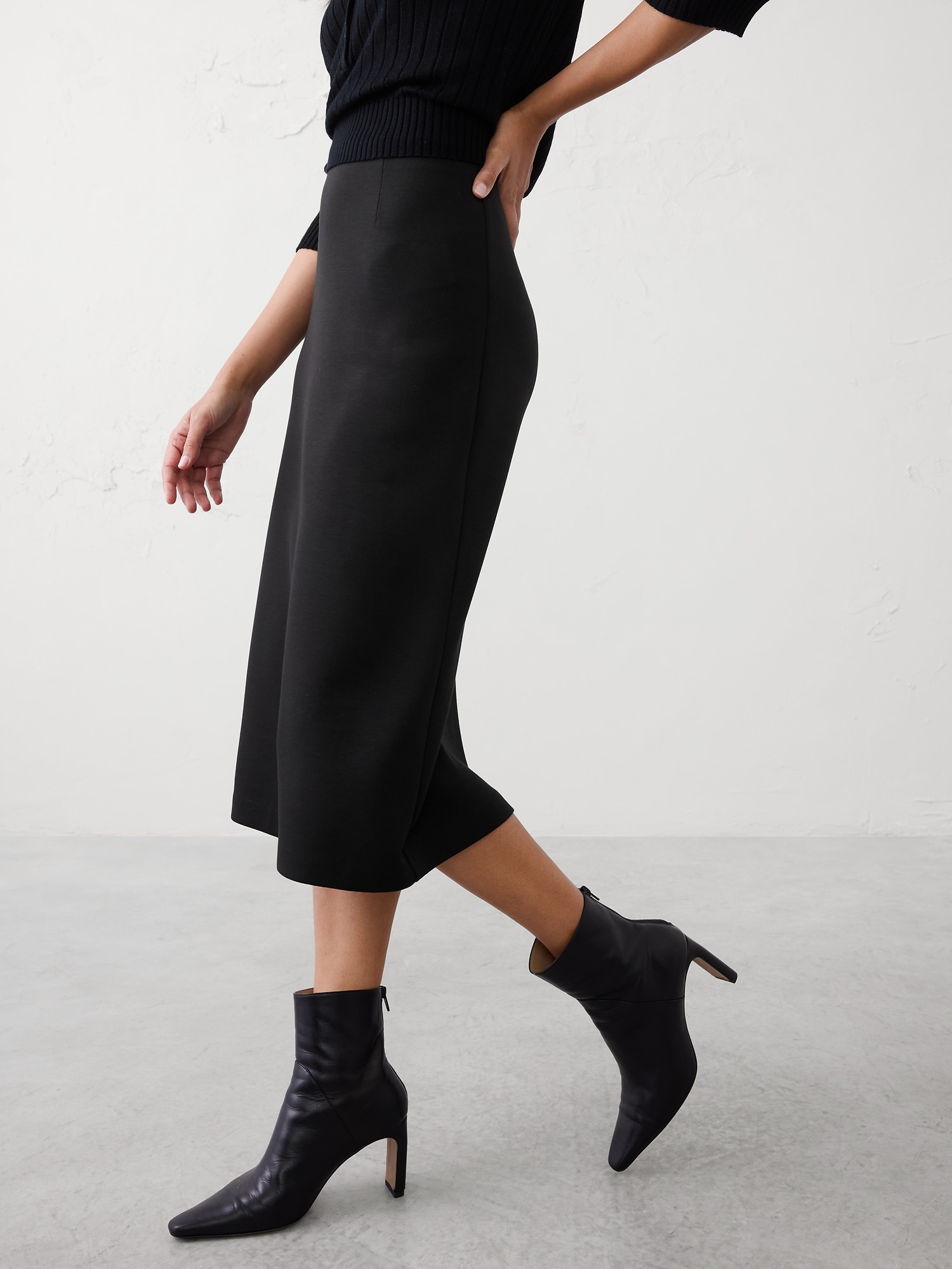 Image number 3 showing, Soft Touch Midi Skirt