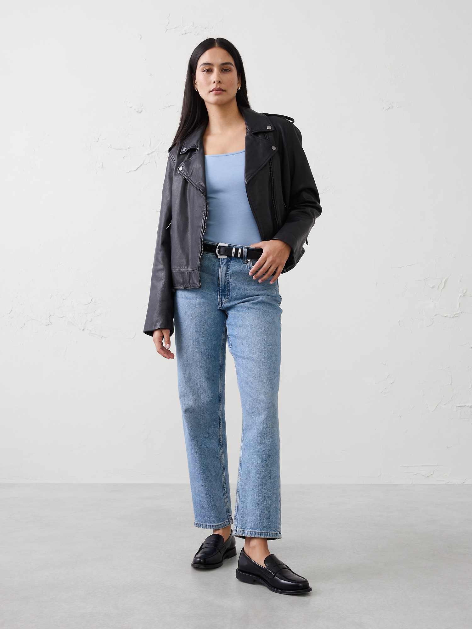 Image number 3 showing, Soft Touch Square-Neck Top