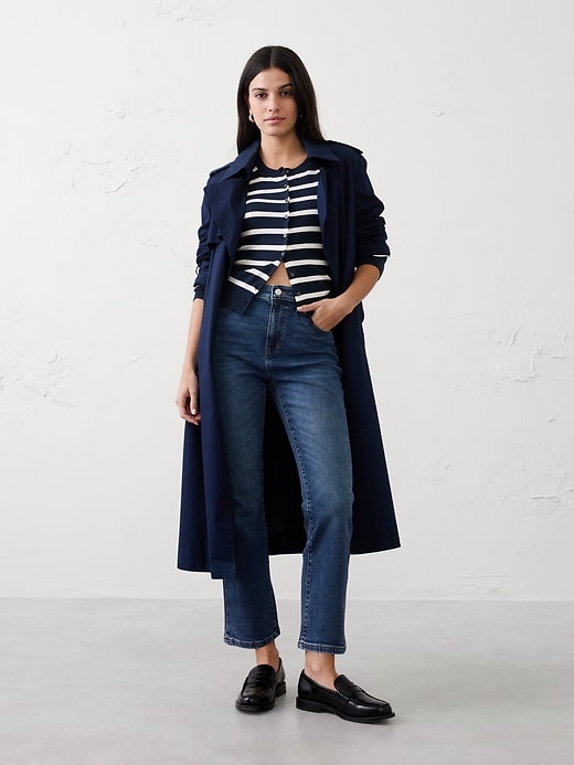 Bootcut High-Rise Cropped Jean