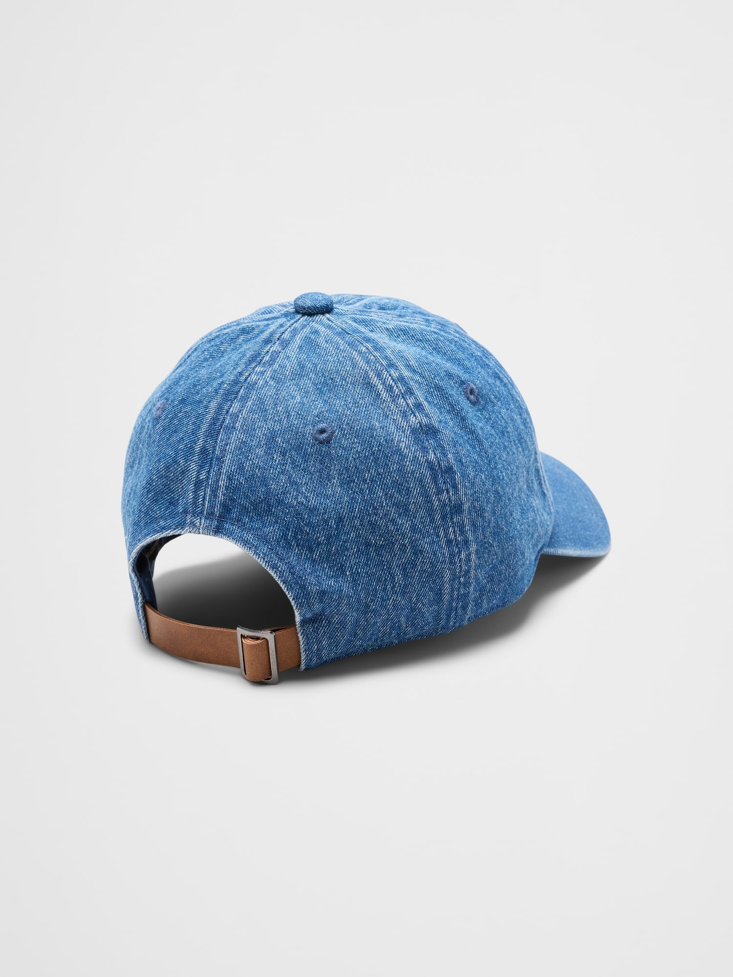 Image number 2 showing, Washed Denim Baseball Cap