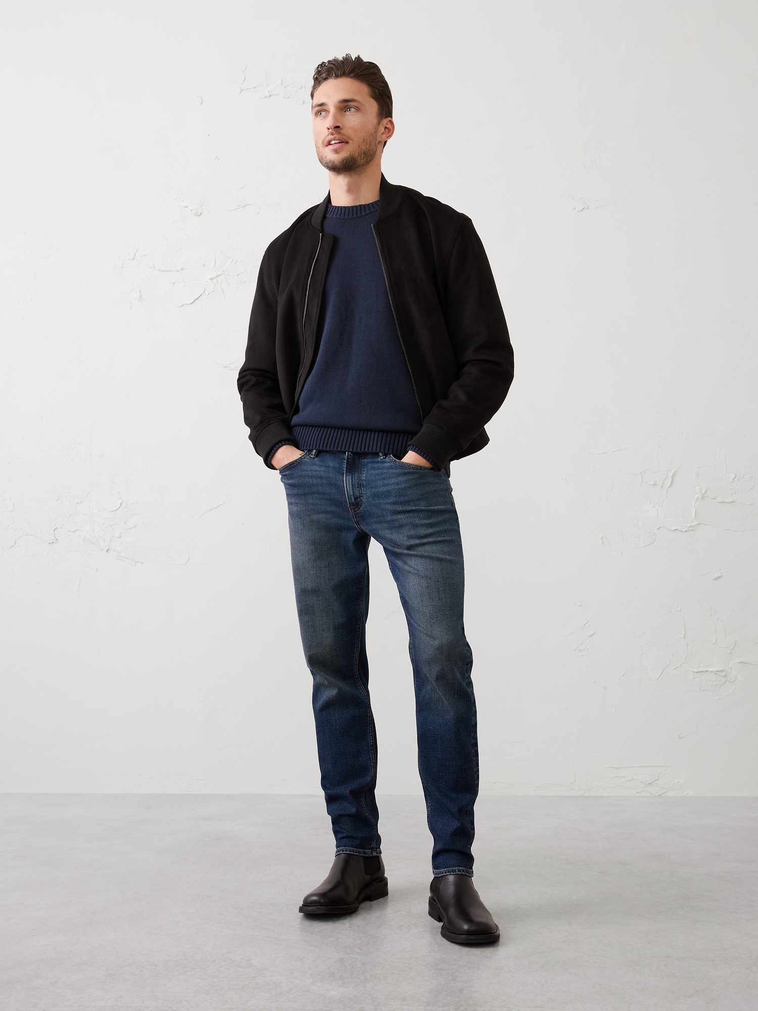 Image number 3 showing, Plaited Crew-Neck Sweater
