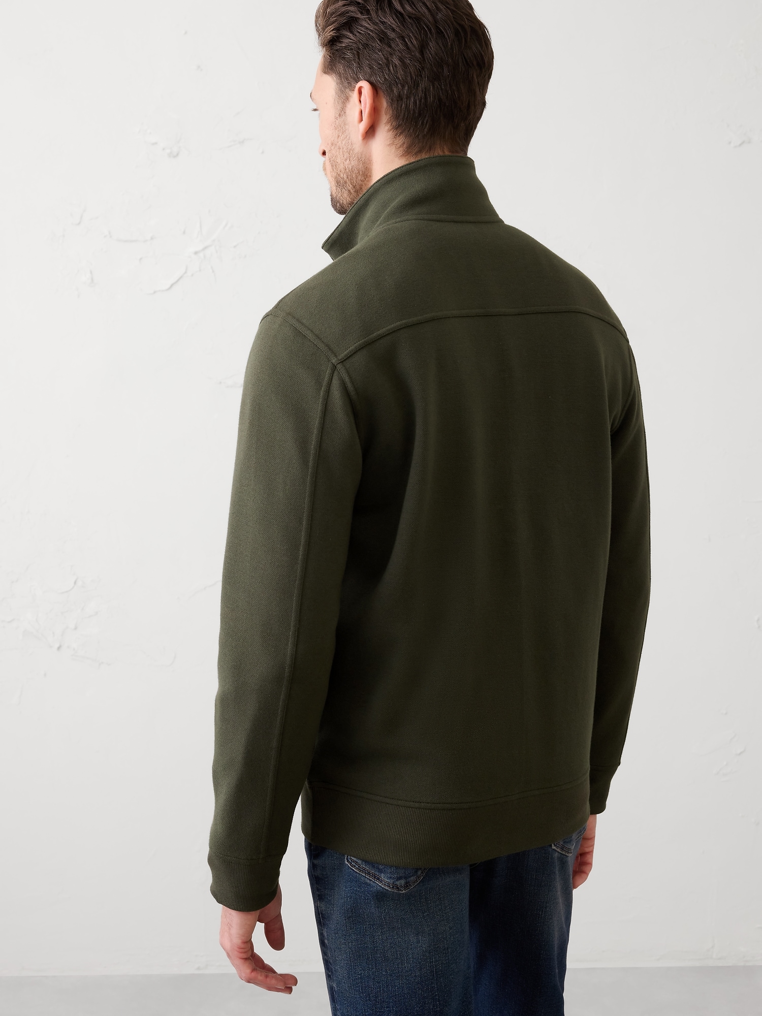 Image number 2 showing, Lightweight Mock-Neck Jacket