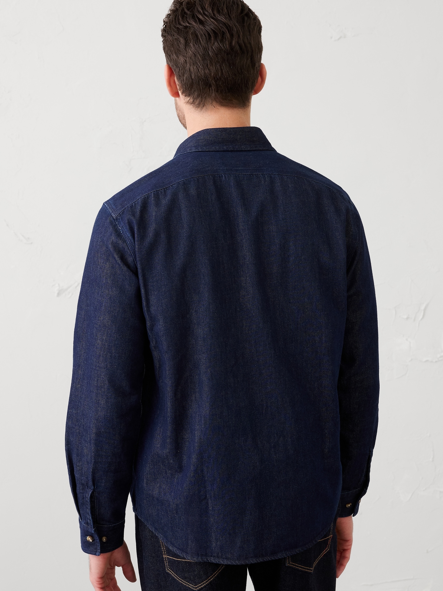 Image number 4 showing, Standard-Fit Vintage Denim Shirt