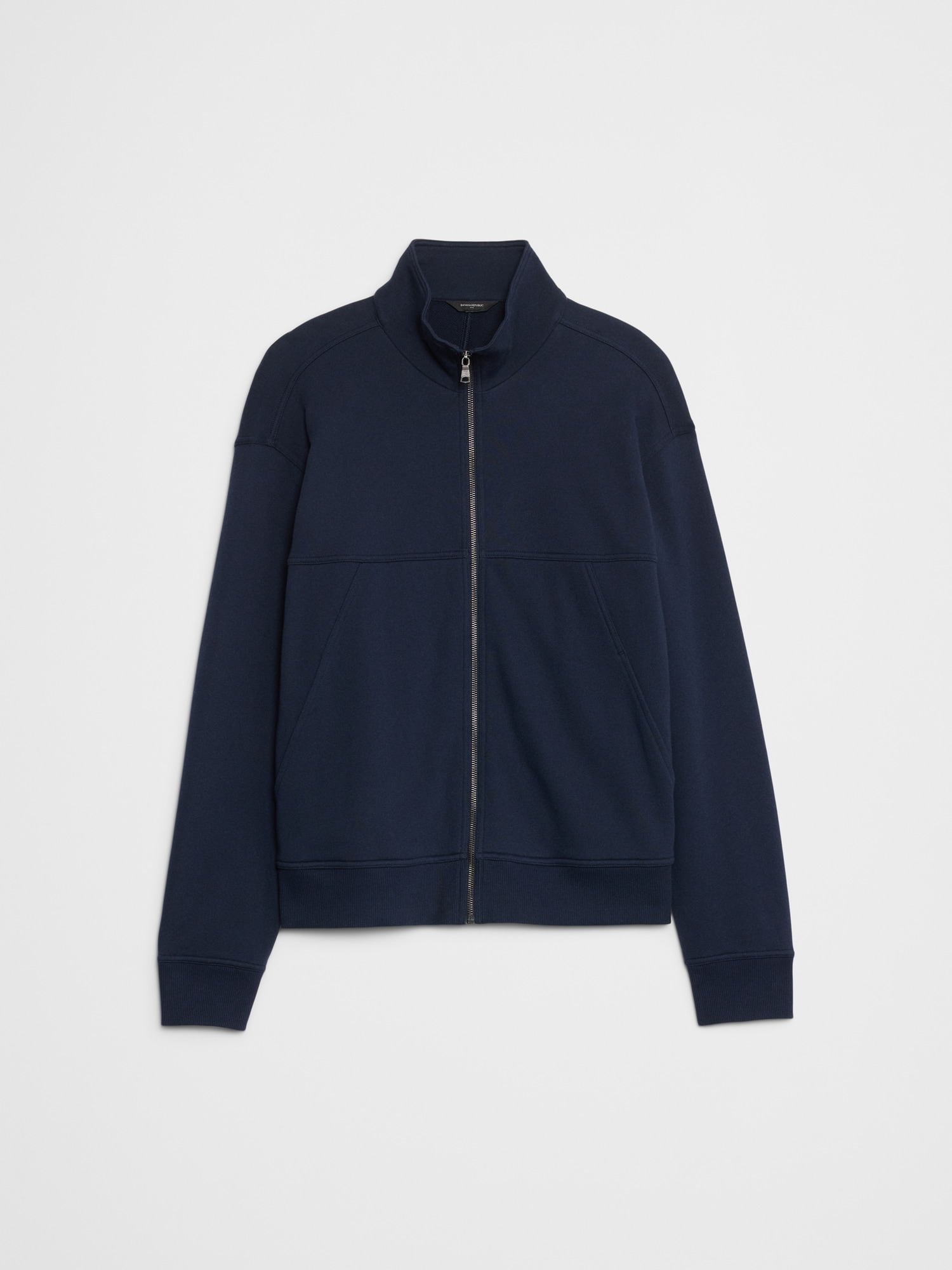 Image number 4 showing, Washed Mock-Neck Jacket