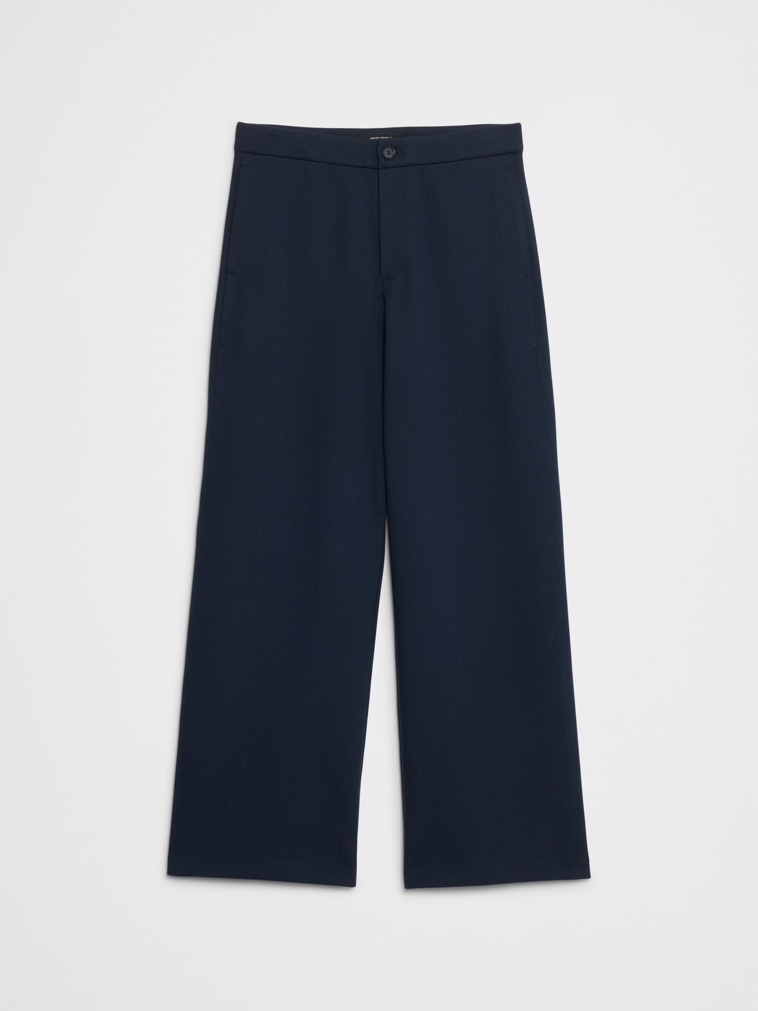 Image number 4 showing, High-Rise Wide-Leg Ponte Pant