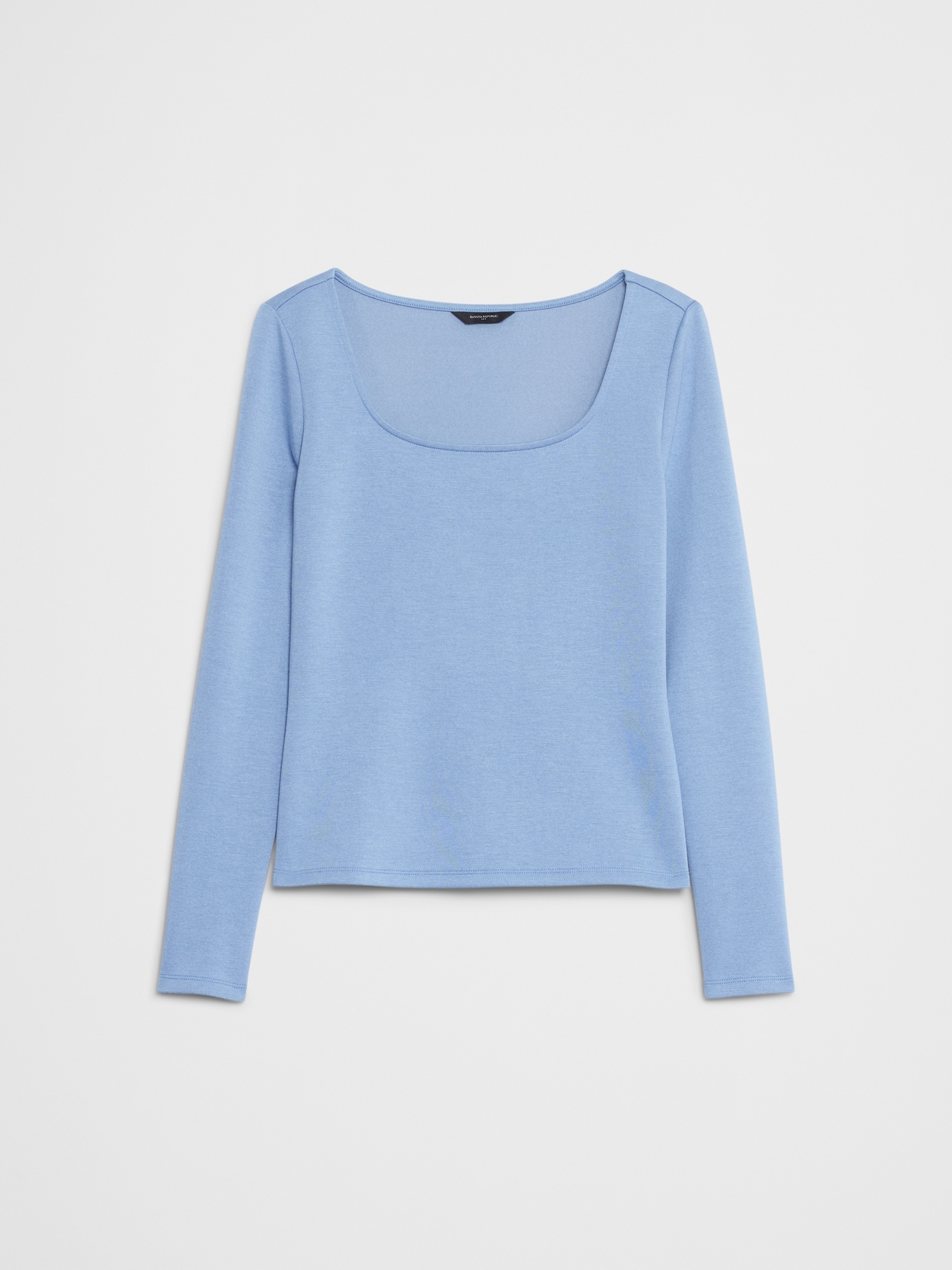 Image number 4 showing, Soft Touch Square-Neck Top