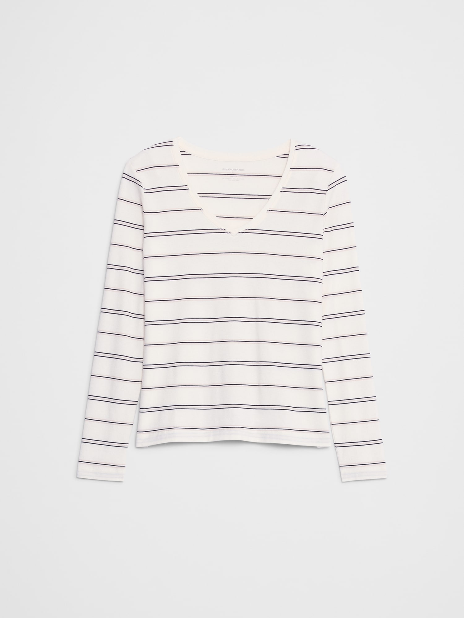 Image number 7 showing, Timeless Long-Sleeve V-Neck T-Shirt