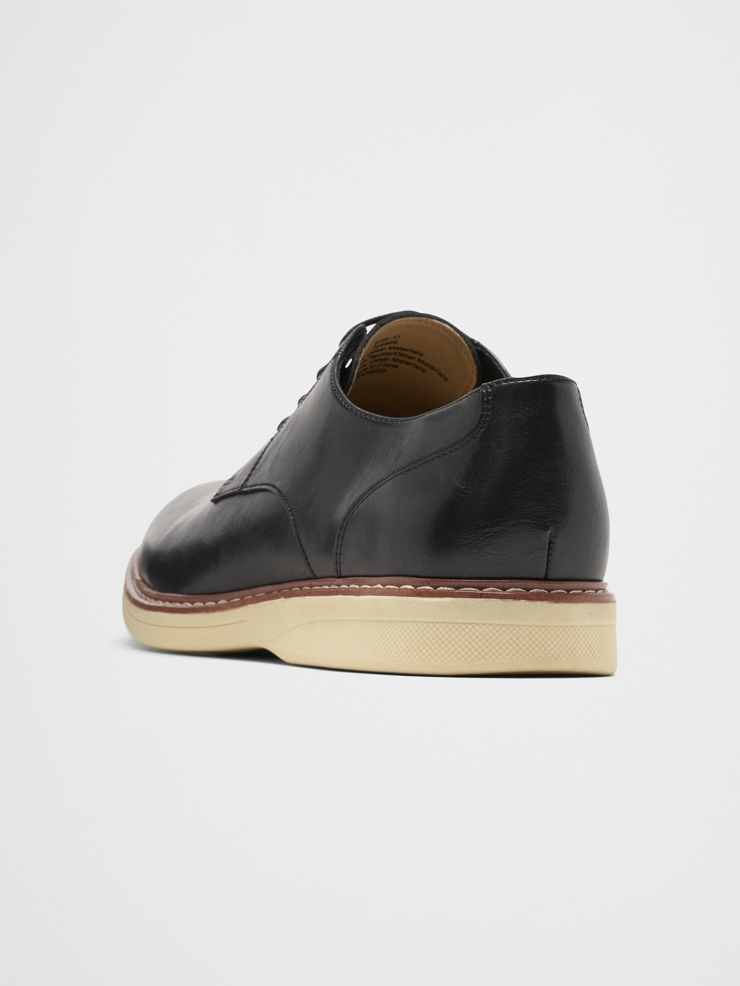 Image number 3 showing, Vegan Leather Casual Oxford