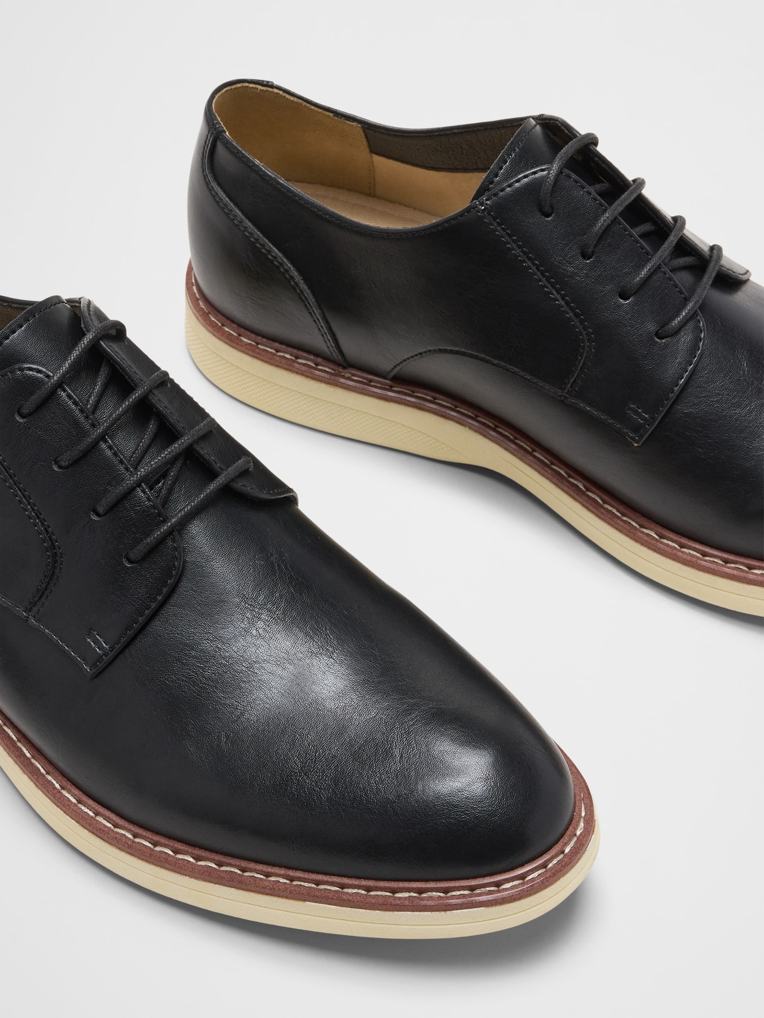 Image number 5 showing, Vegan Leather Casual Oxford