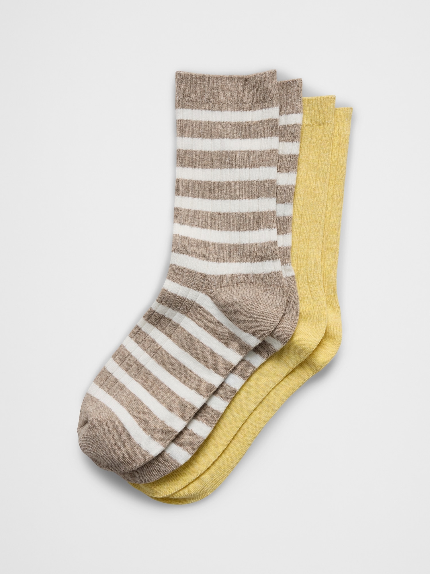Striped Trouser Socks (2 Pack)