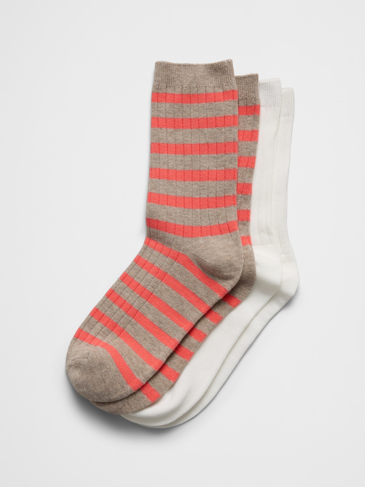 Striped Trouser Socks (2 Pack)