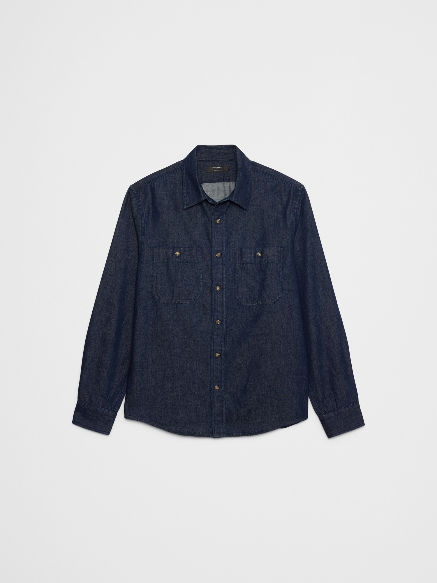 Image number 7 showing, Standard-Fit Vintage Denim Shirt