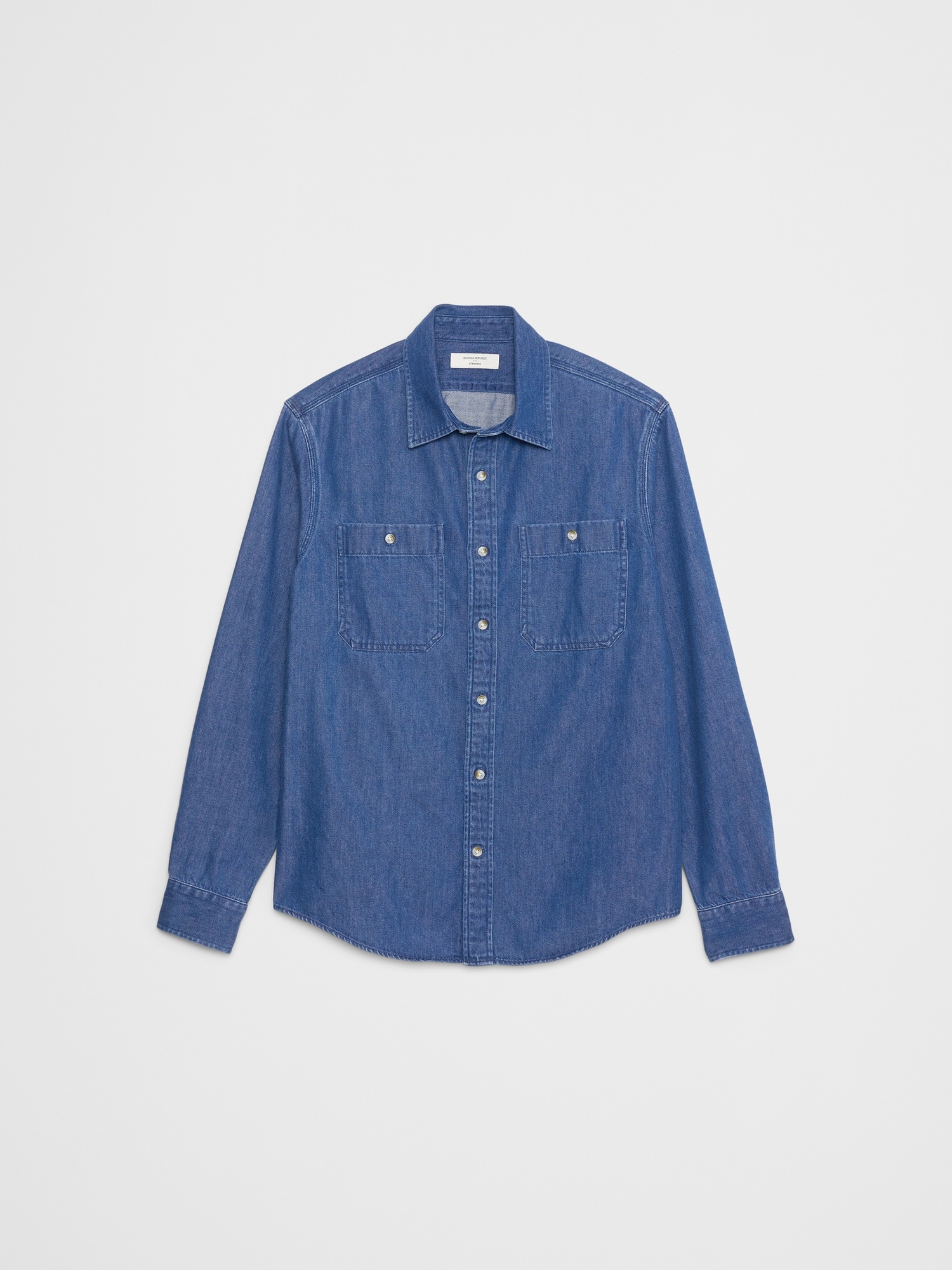 Image number 4 showing, Standard-Fit Vintage Denim Shirt