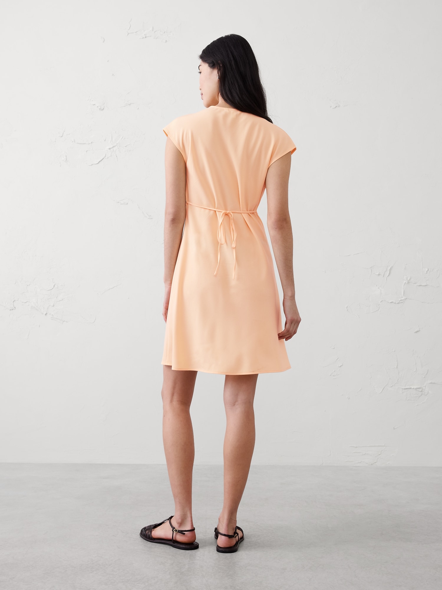 Image number 2 showing, Back-Tie Mini Dress