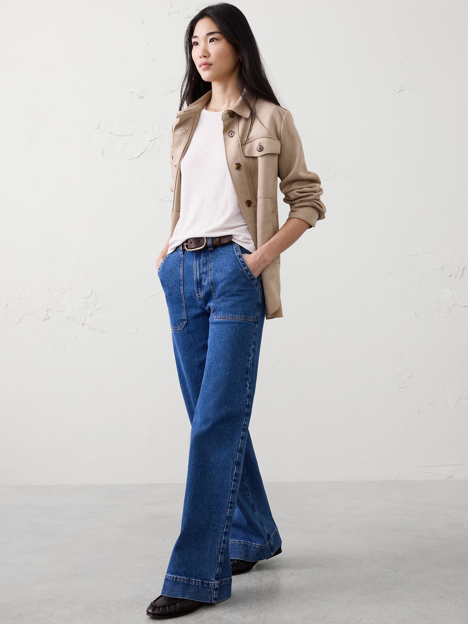 Image number 3 showing, Linen-Blend T-Shirt