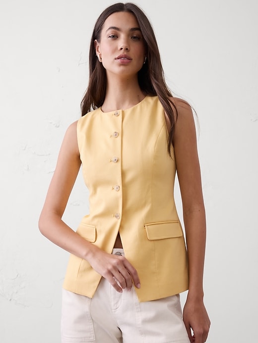 Long Ponte Cutaway Vest