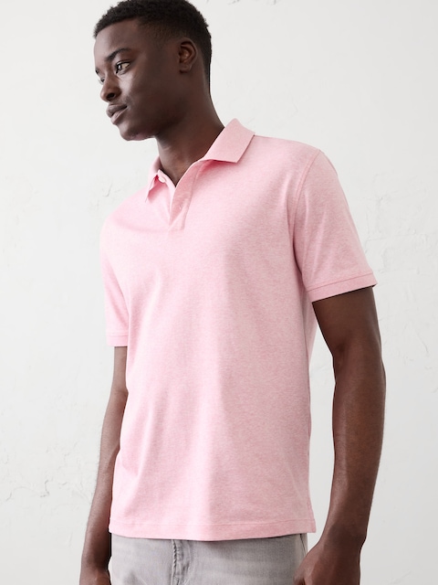 Standard-Fit Luxe Touch Polo